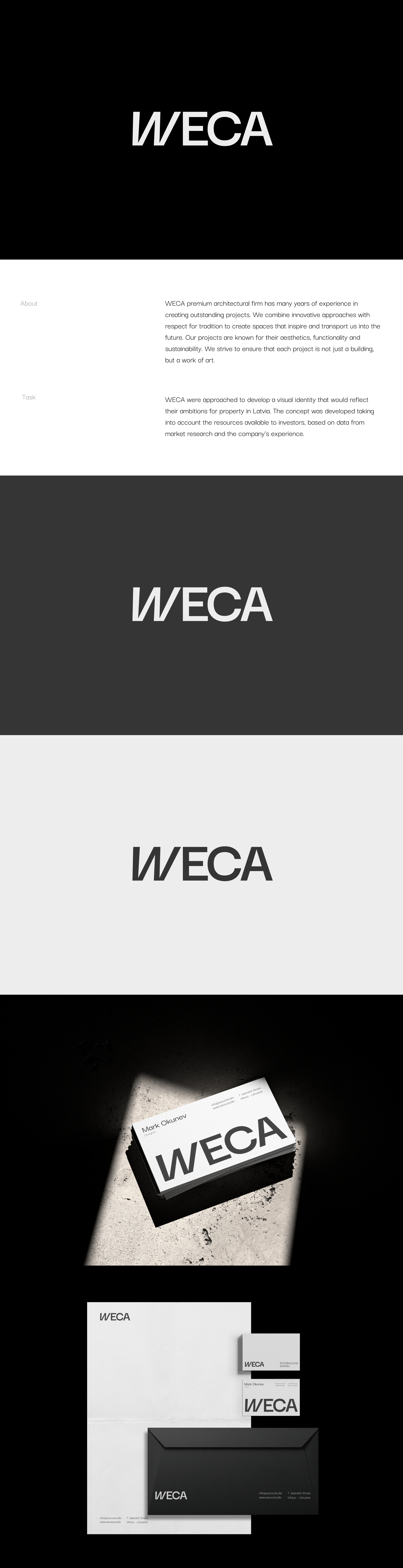 WECA: architect bureau — Изображение №1 — Брендинг на Dprofile