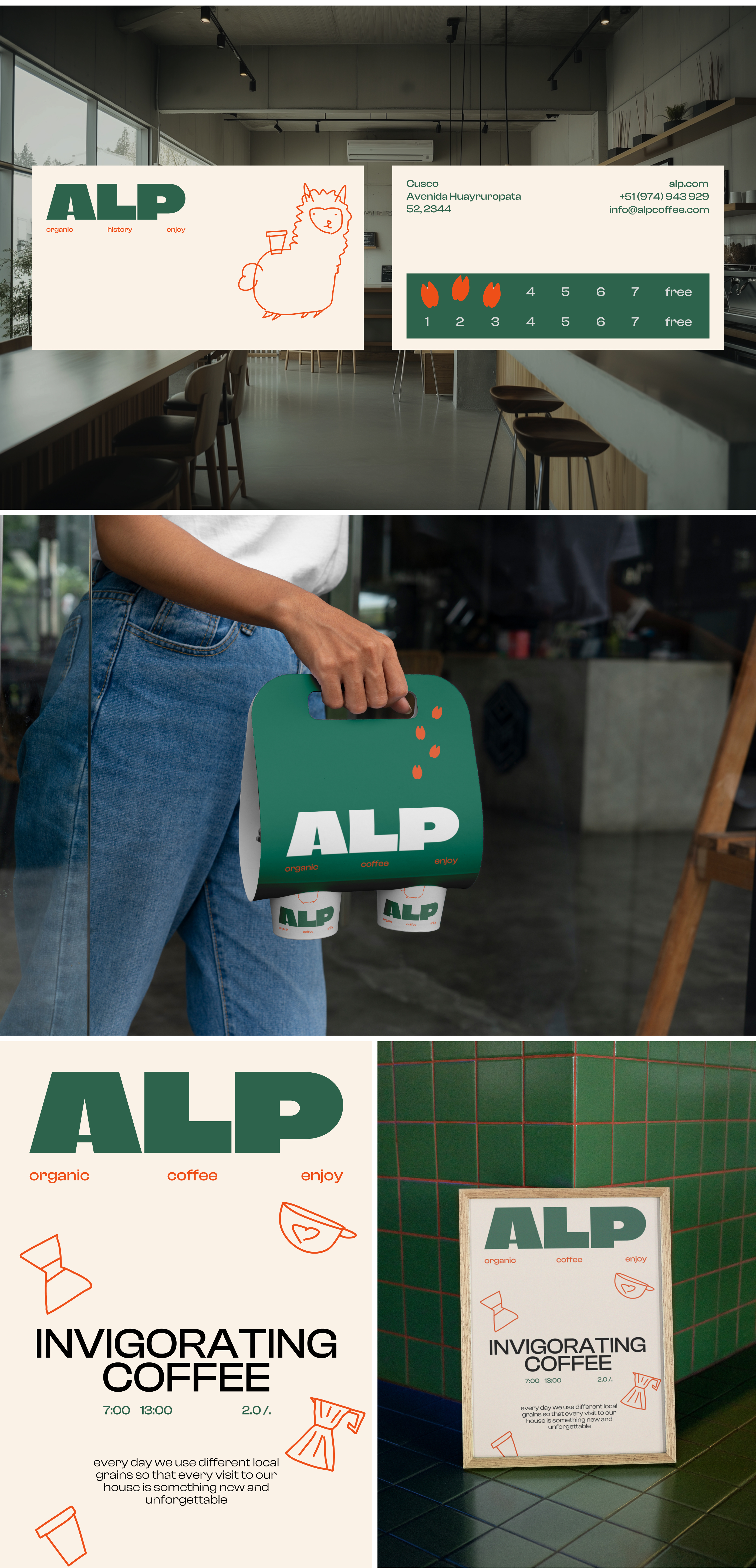 ALP COFFEE - Brand Identity — Изображение №2 — Брендинг на Dprofile
