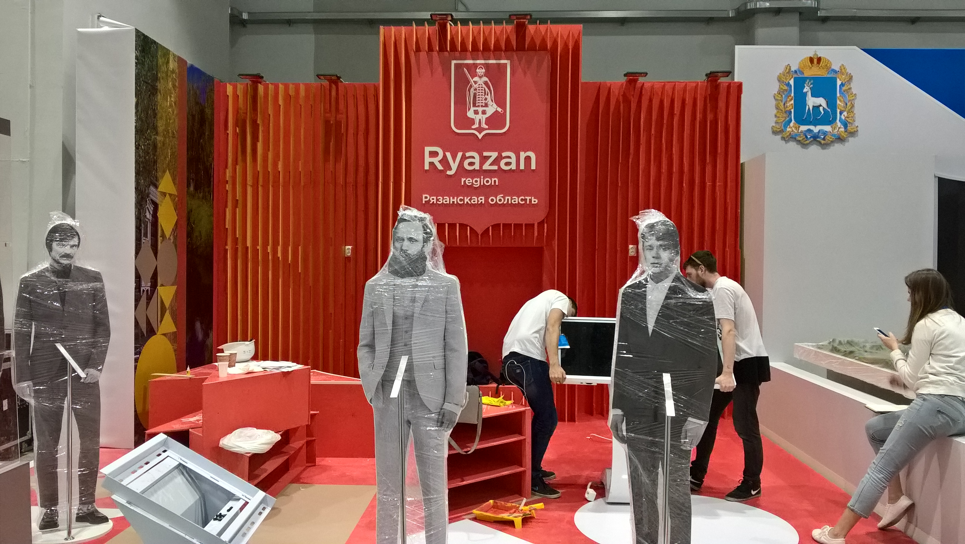 Стенд Рязанской области на ВФМС 2017 — Изображение №46 — Брендинг, 3D на Dprofile