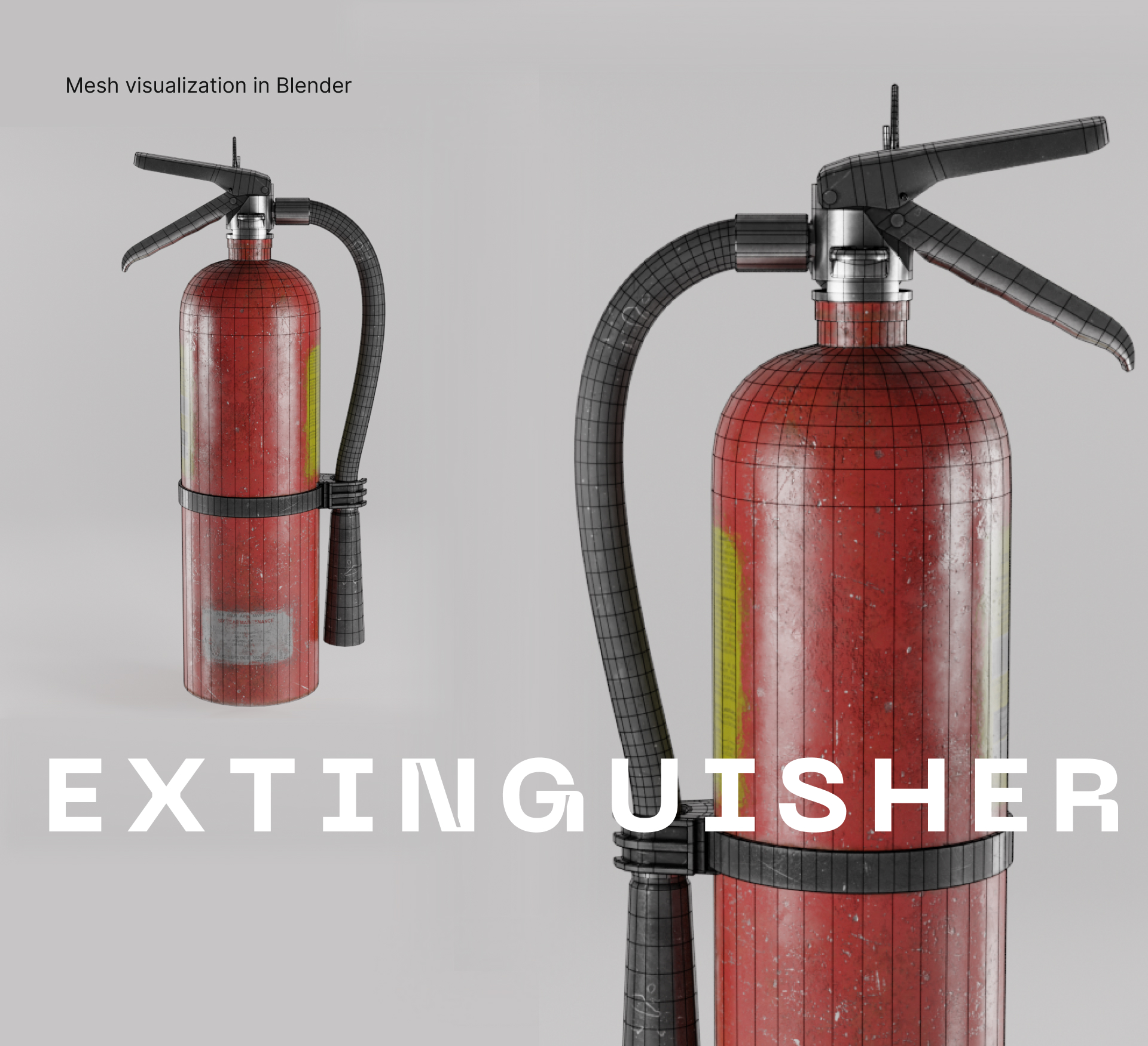EXTINGUISHER 3D — Изображение №7 — Графика, 3D на Dprofile