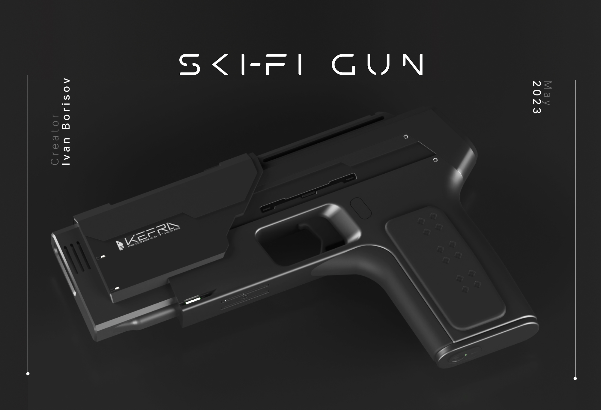 SKI-FI GUN 3D — Изображение №1 — Графика, 3D на Dprofile
