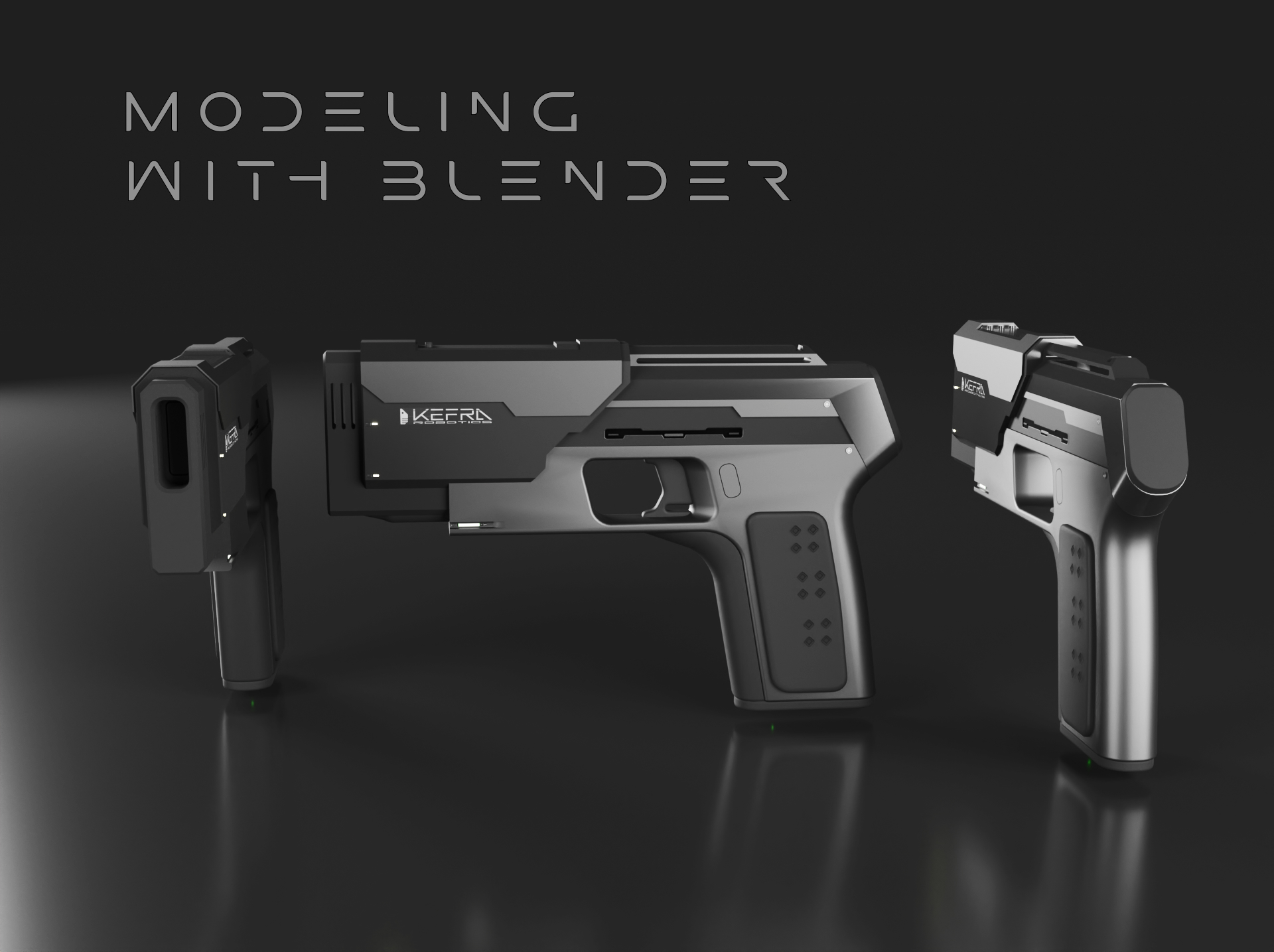 SKI-FI GUN 3D — Изображение №2 — Графика, 3D на Dprofile