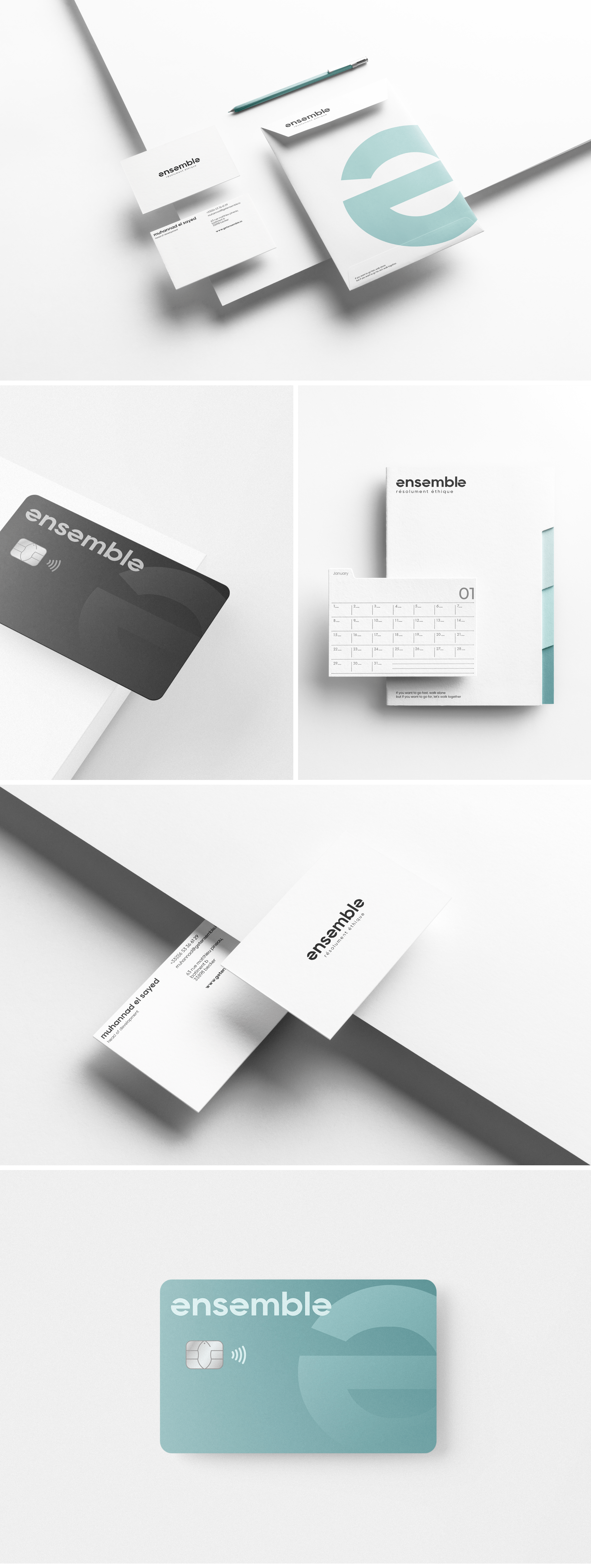 Ensemble :: French Islamic neobank — Изображение №4 — Брендинг на Dprofile