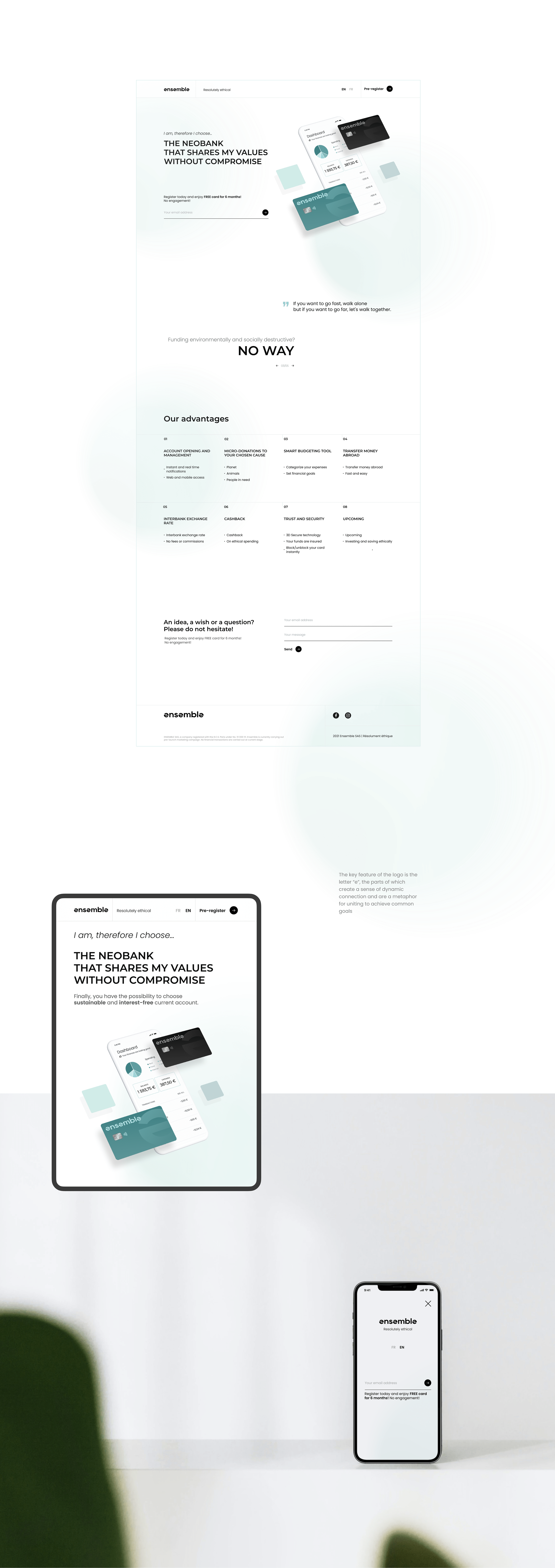 Ensemble :: French Islamic neobank — Изображение №7 — Брендинг на Dprofile