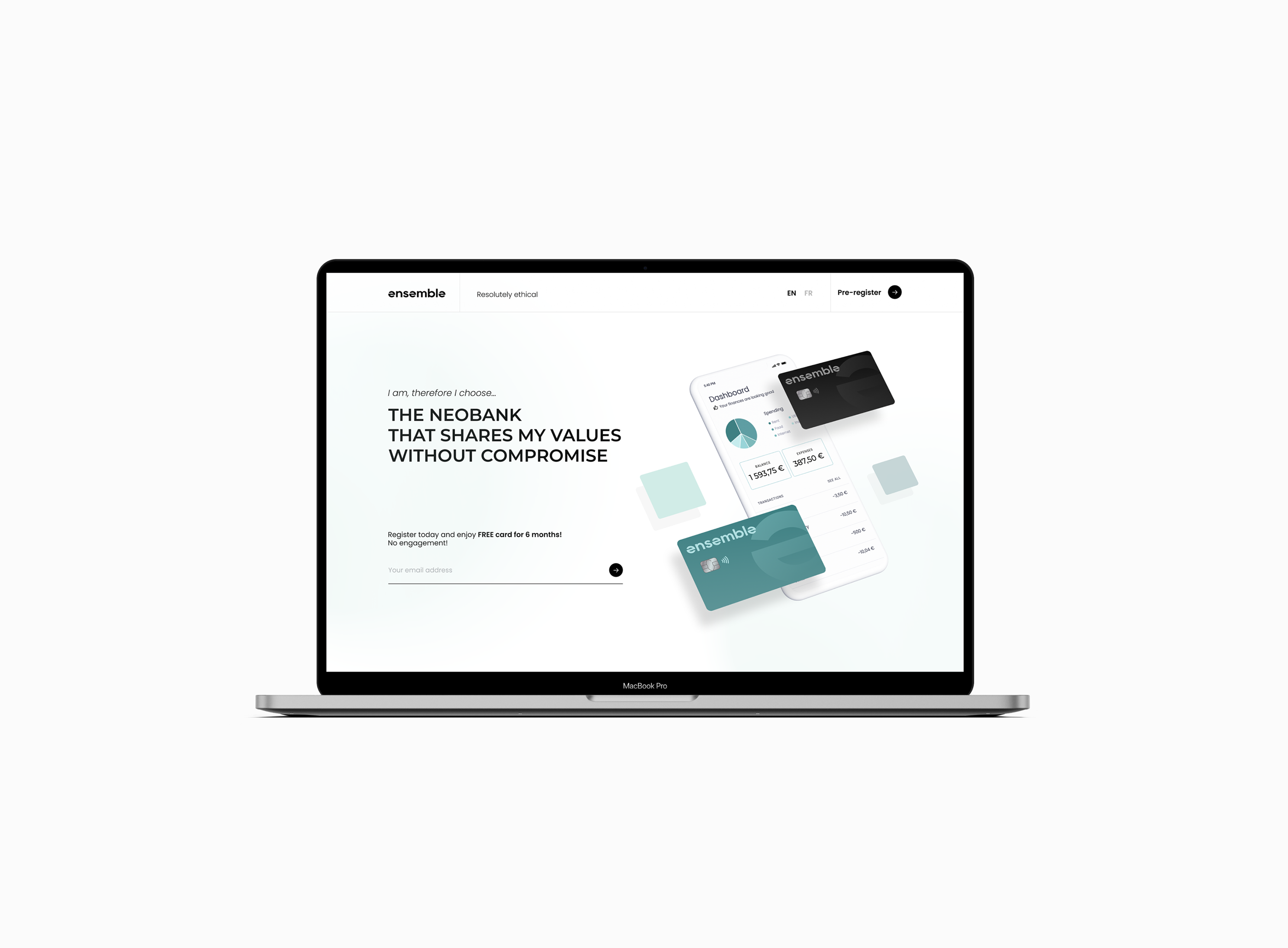 Ensemble :: French Islamic neobank — Изображение №6 — Брендинг на Dprofile