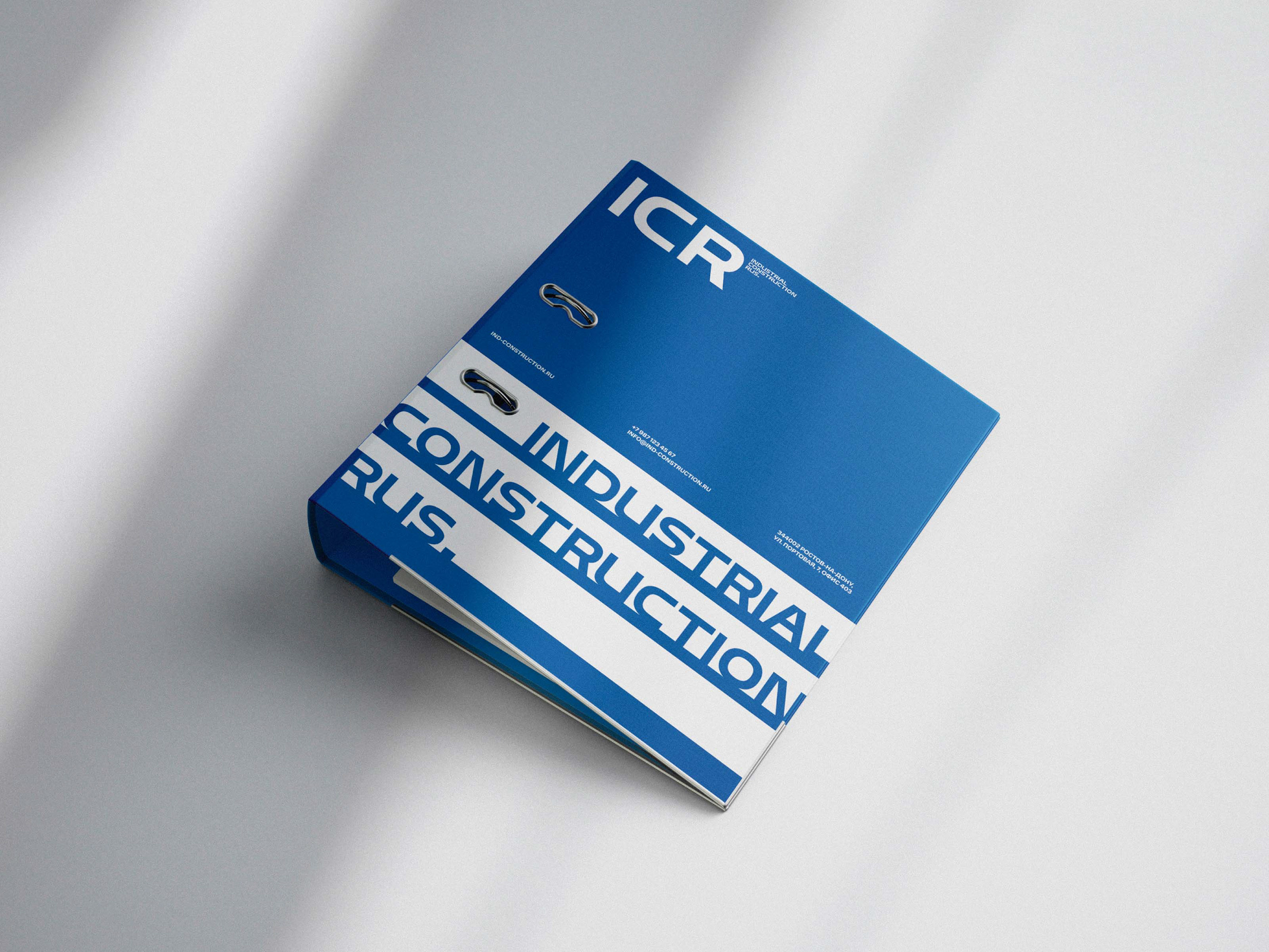 BRANDING :: Промышленное строительство ICR — Изображение №5 — Брендинг на Dprofile