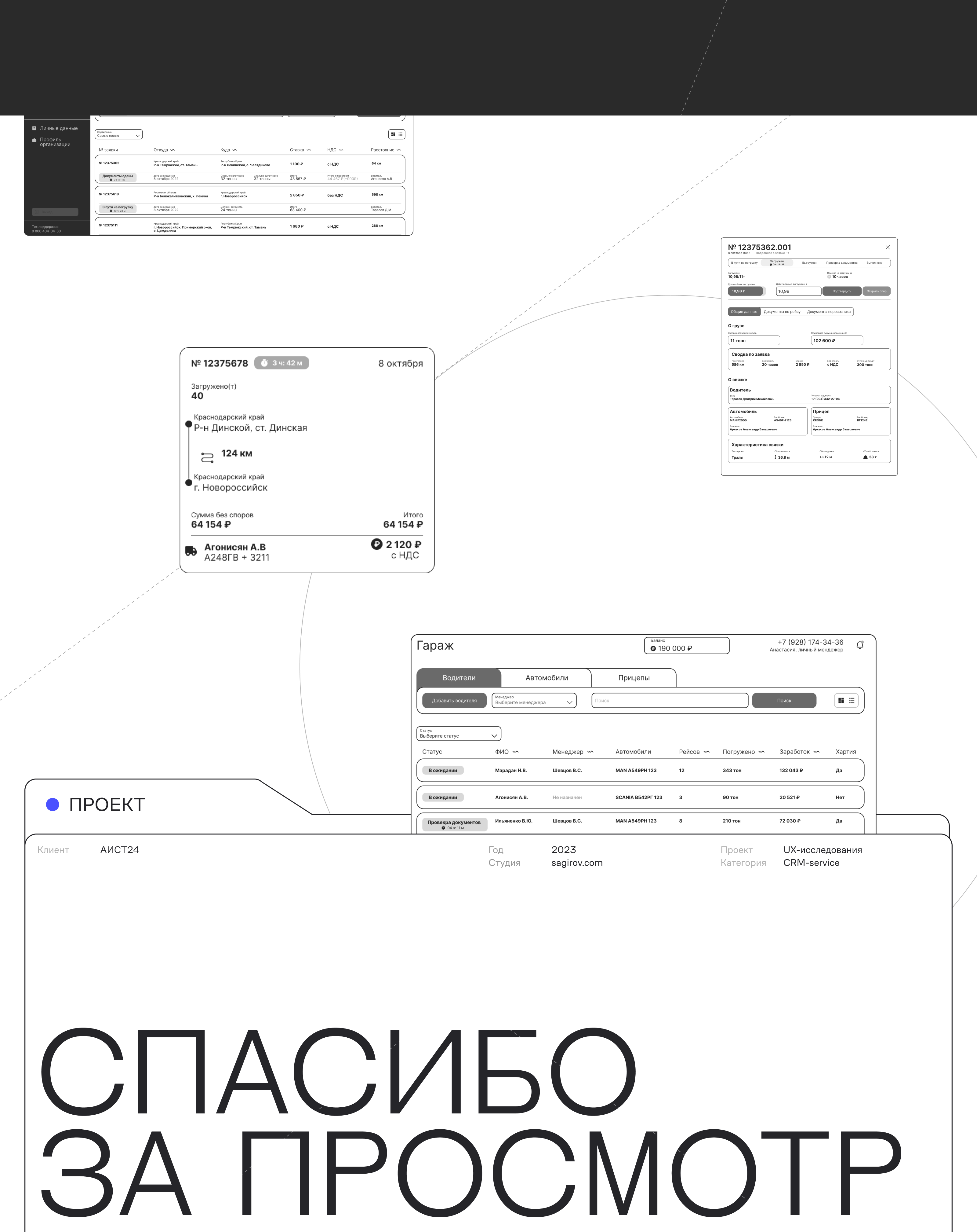 UX case :: Aist24 — Изображение №26 — Интерфейсы на Dprofile