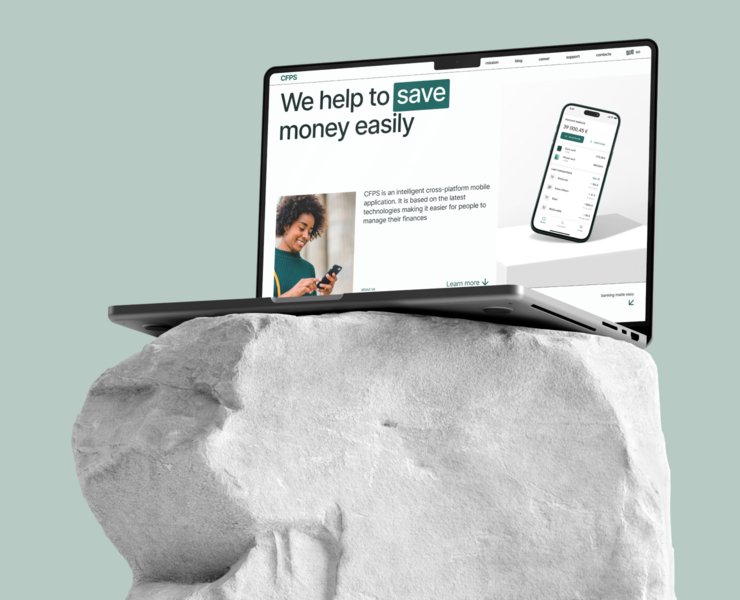 CFPS :: Neobank website на Dprofile