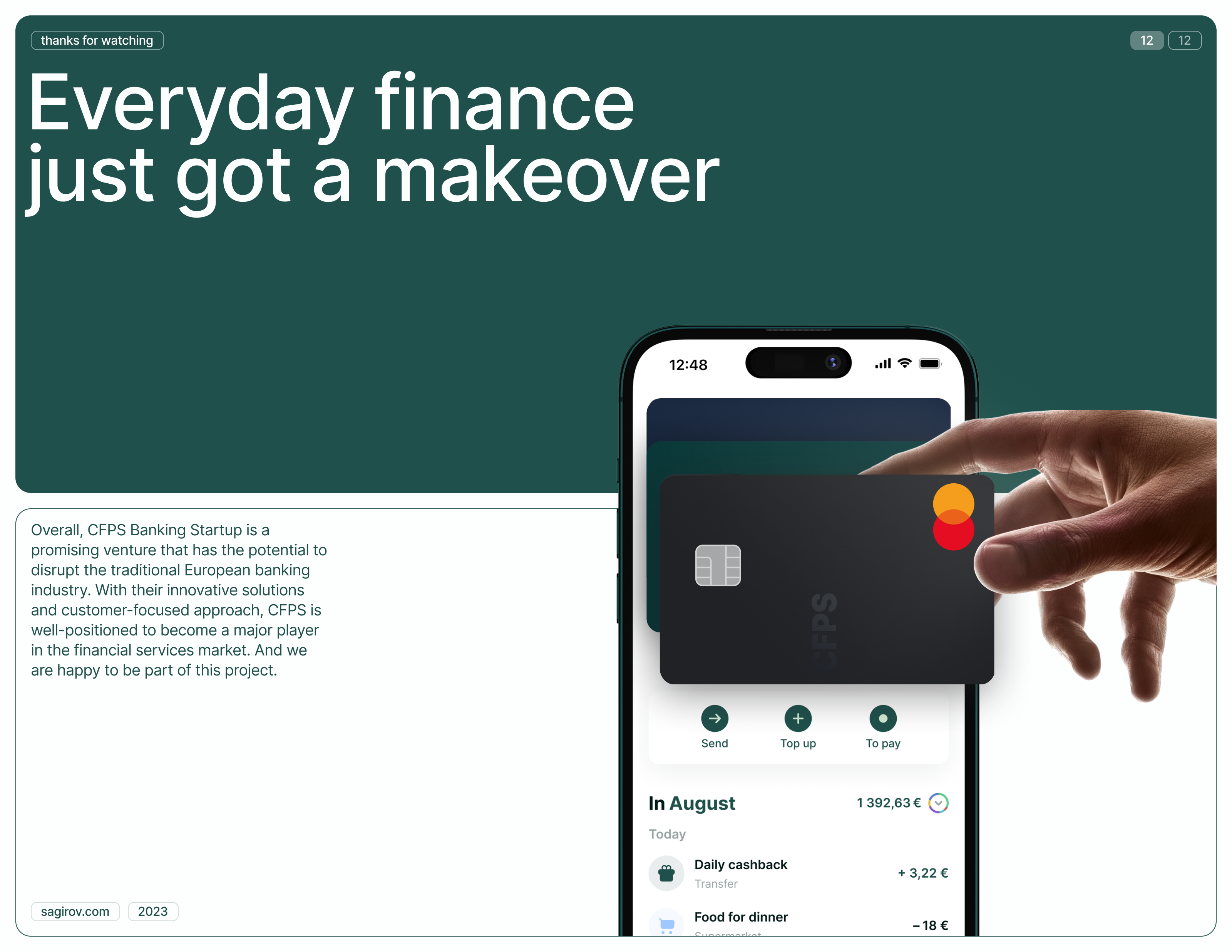 CFPS :: Neobank website — Изображение №9 — Интерфейсы на Dprofile