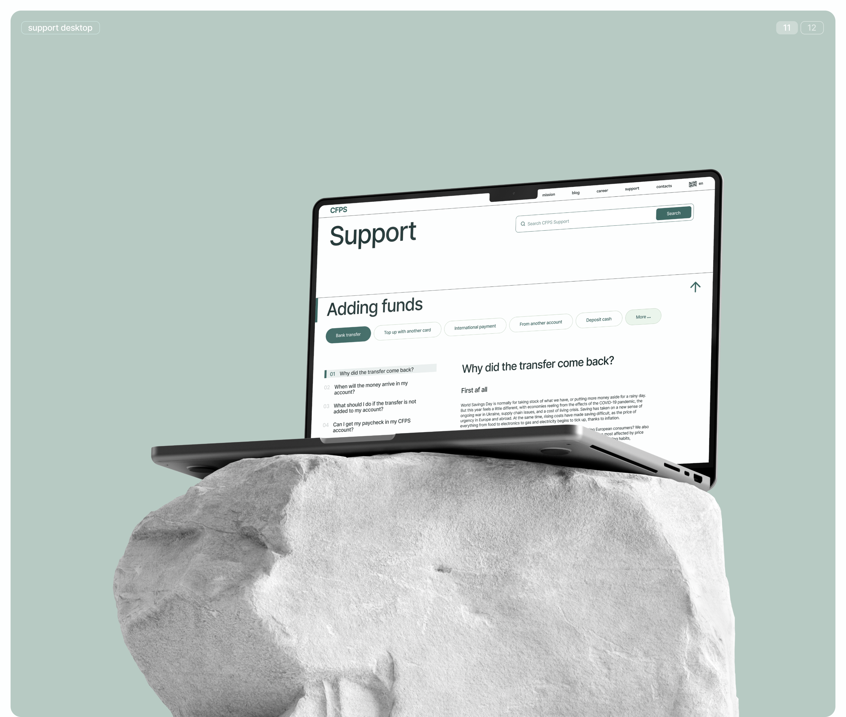 CFPS :: Neobank website — Изображение №8 — Интерфейсы на Dprofile