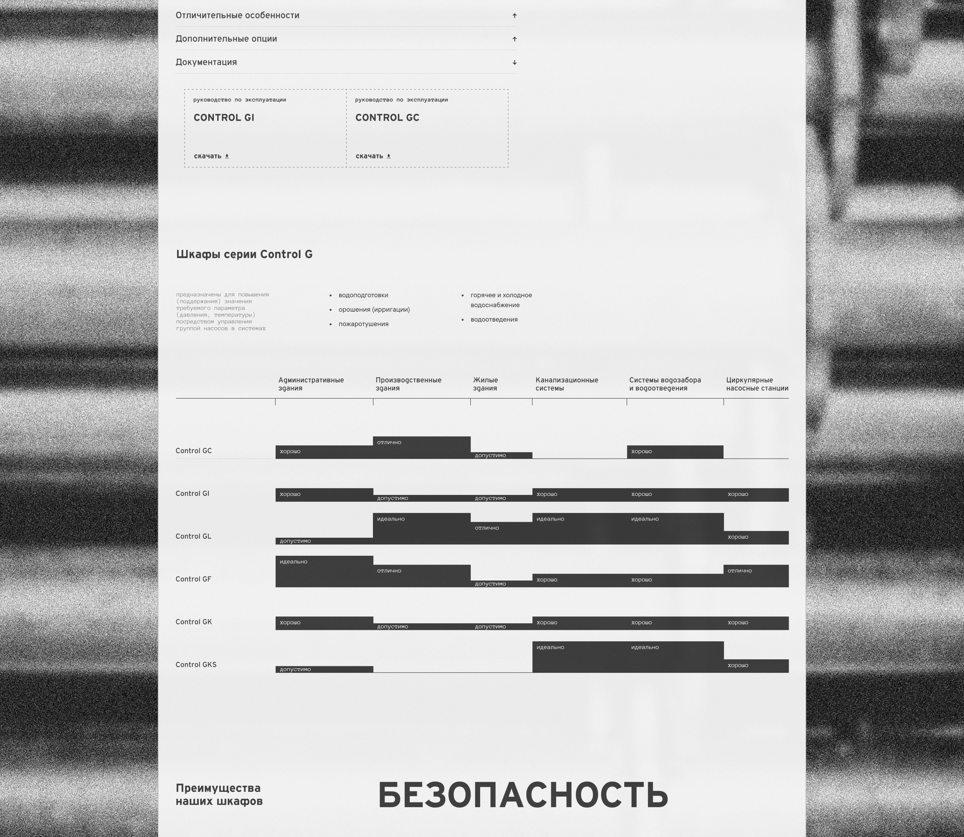 WEBSITE :: Globe-IT – Производство насосных станций — Изображение №5 — Интерфейсы на Dprofile