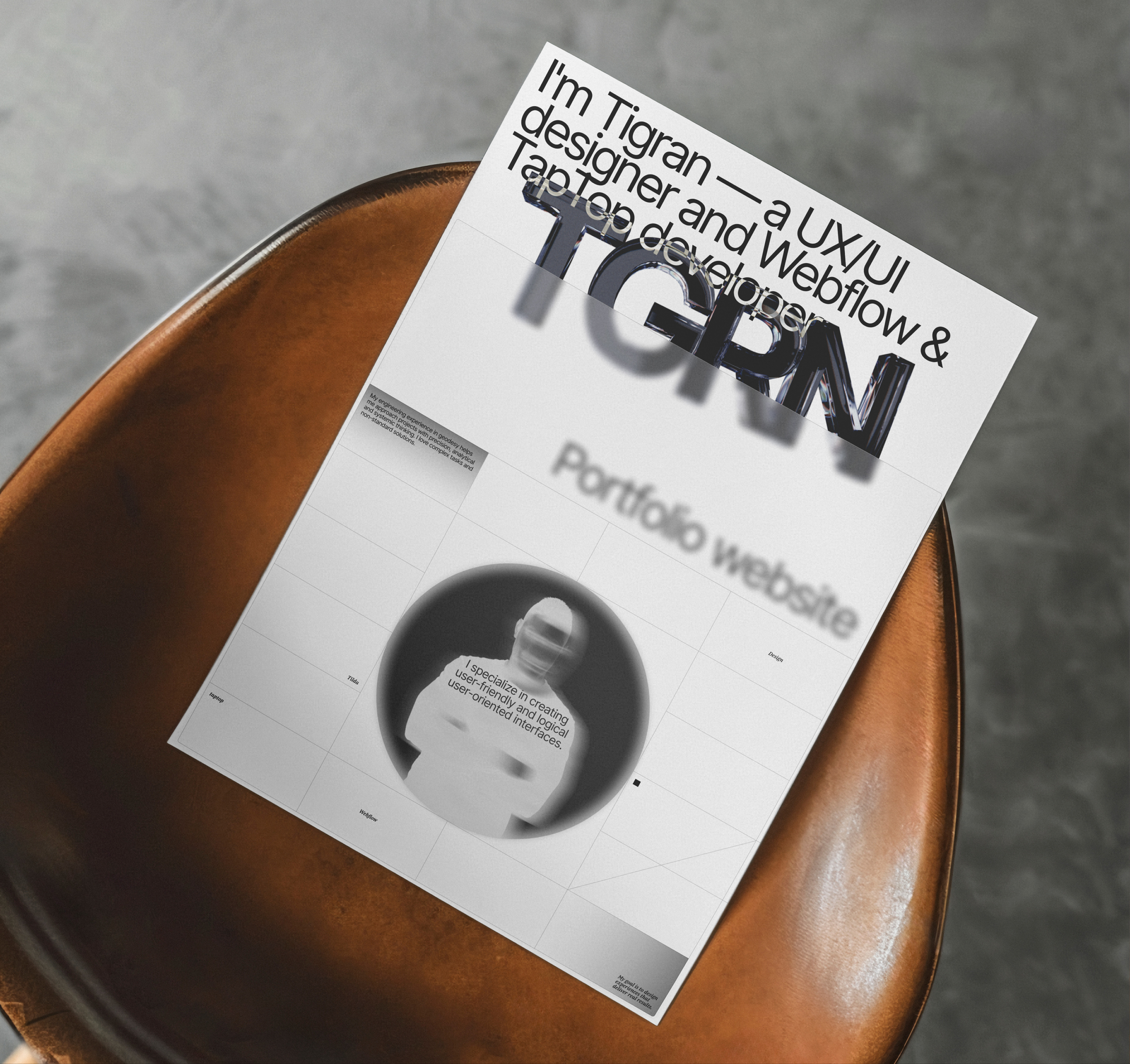 Tigran Shagoyan | Portfolio Website — Изображение №6 — Интерфейсы, Брендинг на Dprofile