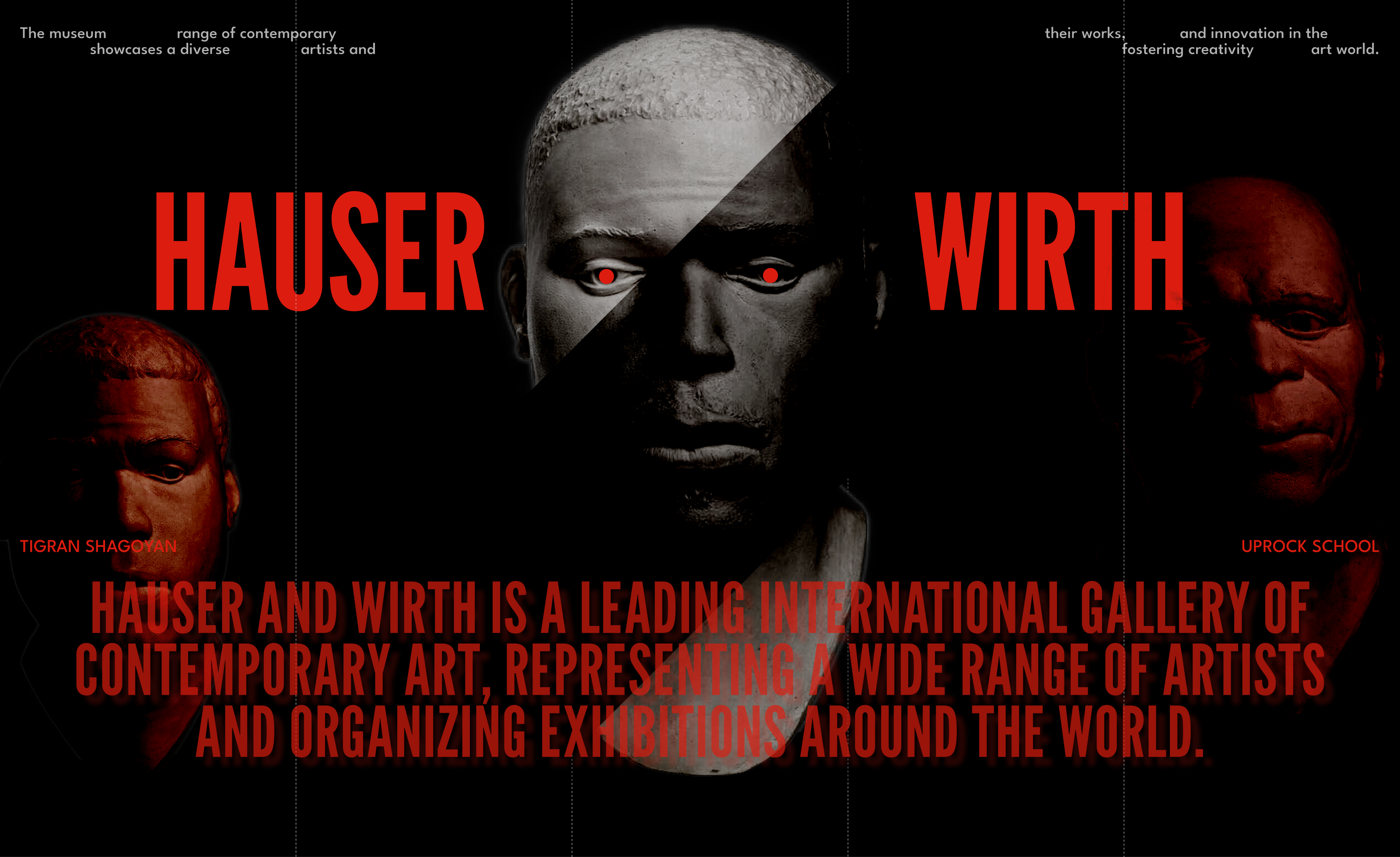 HAUSER&WIRTH | Corporate Redesign — Изображение №1 — Интерфейсы, Графика на Dprofile