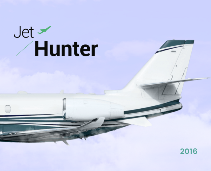 JetHunter — Private Jet service — Интерфейсы на Dprofile