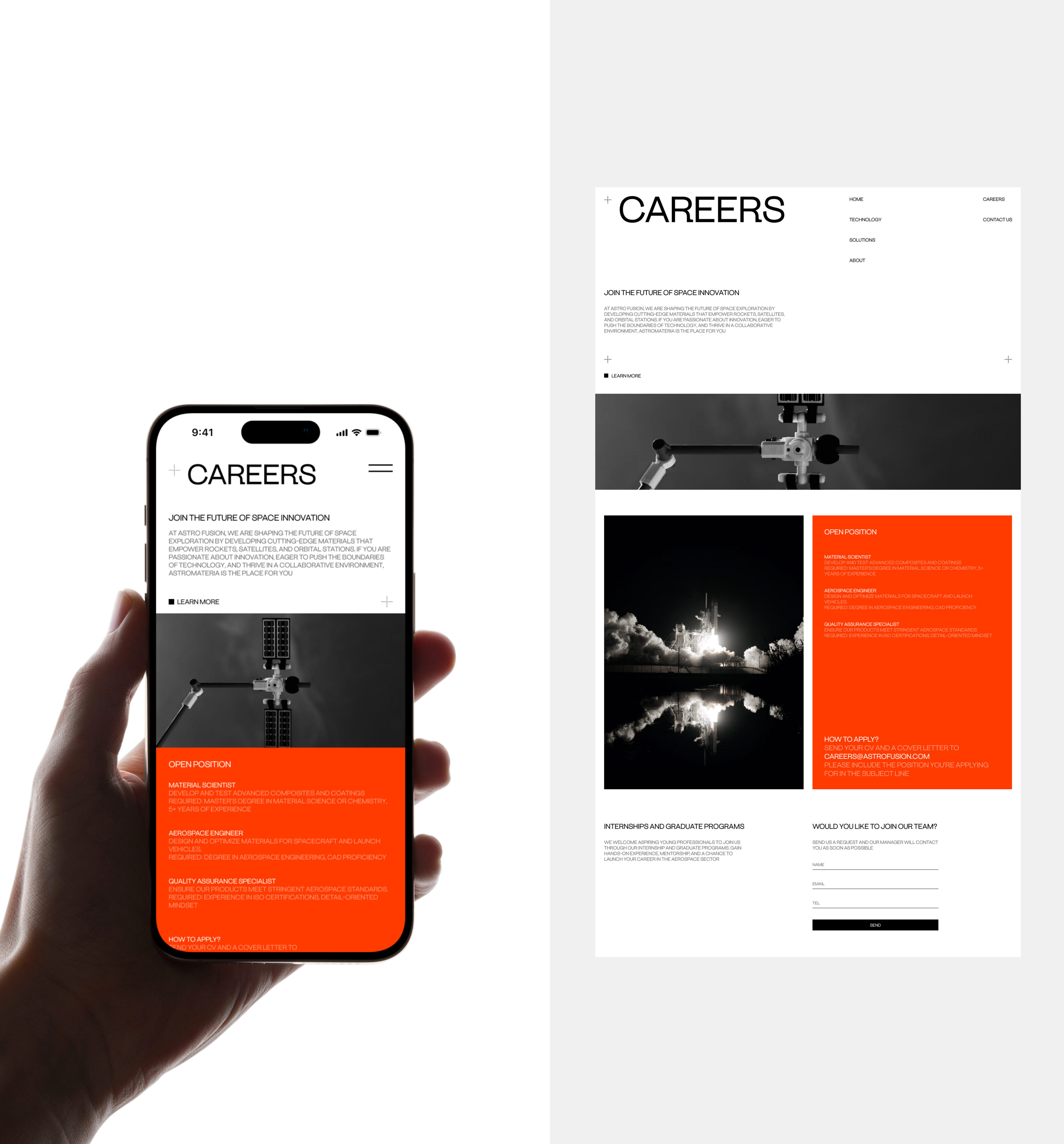 ASTRO FUSION | Brand Identity & Website Design — Изображение №14 — Интерфейсы, Брендинг на Dprofile