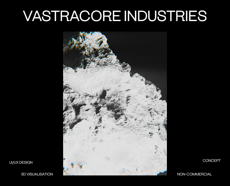 VASTRACORE INDUSTRIES Web design на Dprofile