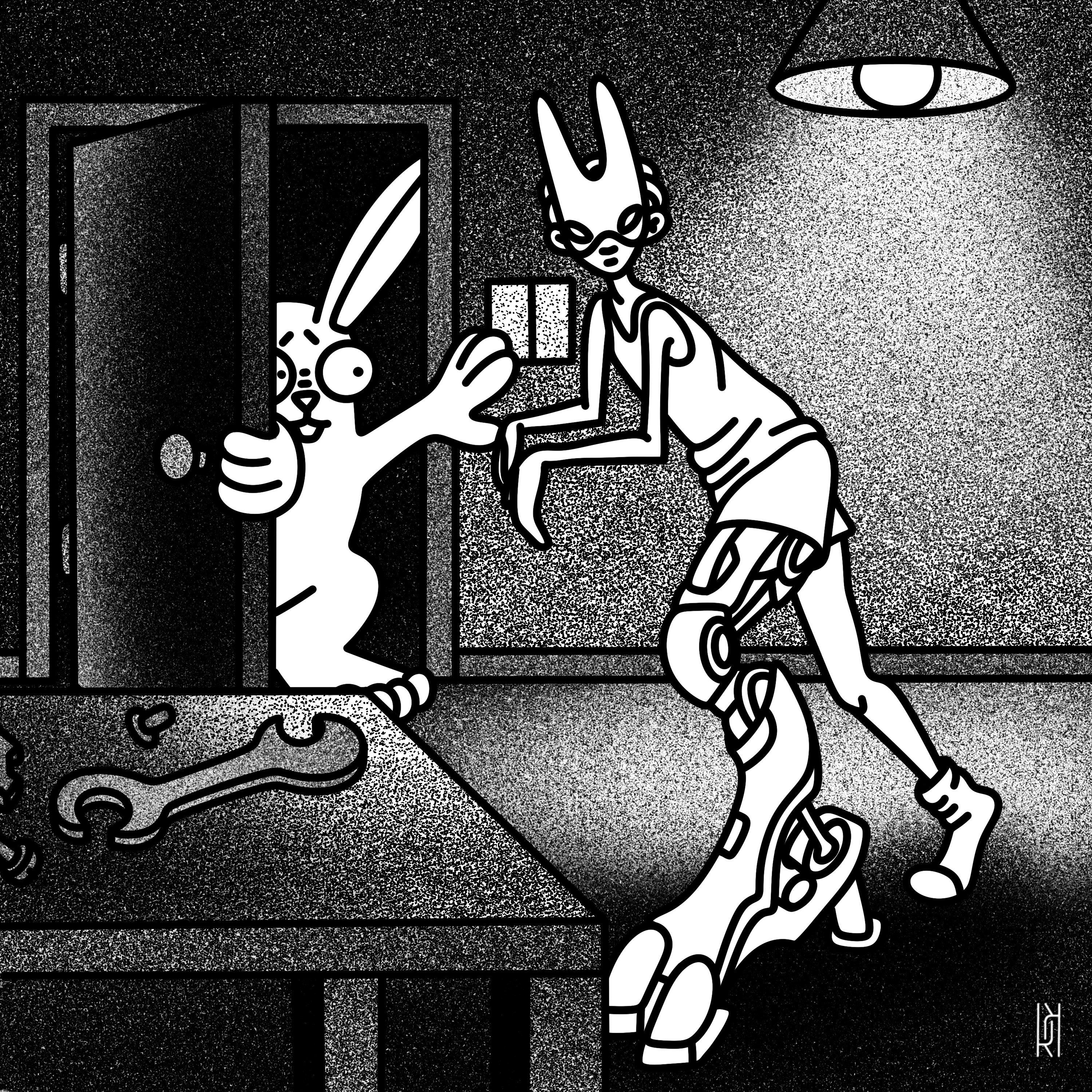 Rabbit illustration — Изображение №30 — Иллюстрация на Dprofile