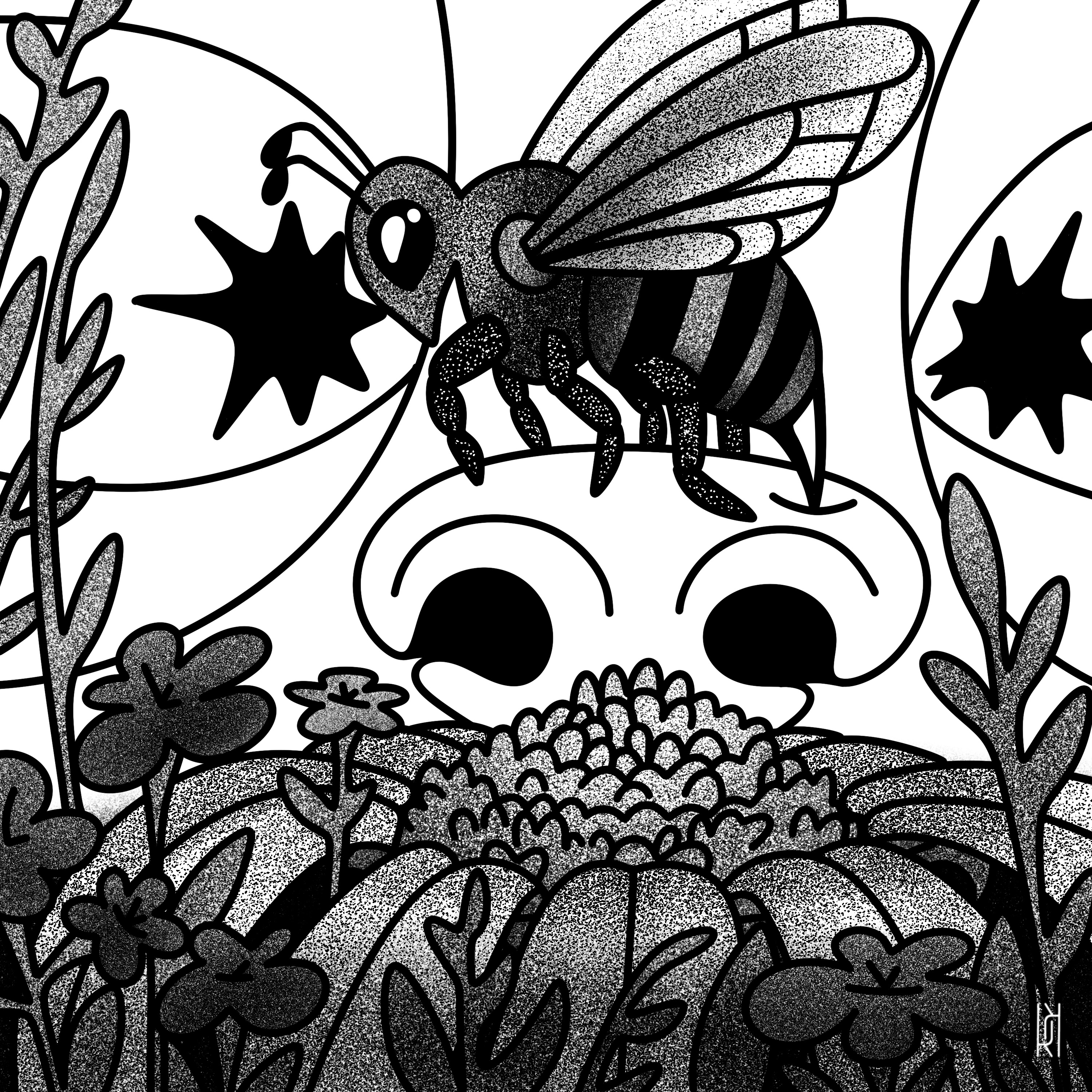Rabbit illustration — Изображение №29 — Иллюстрация на Dprofile