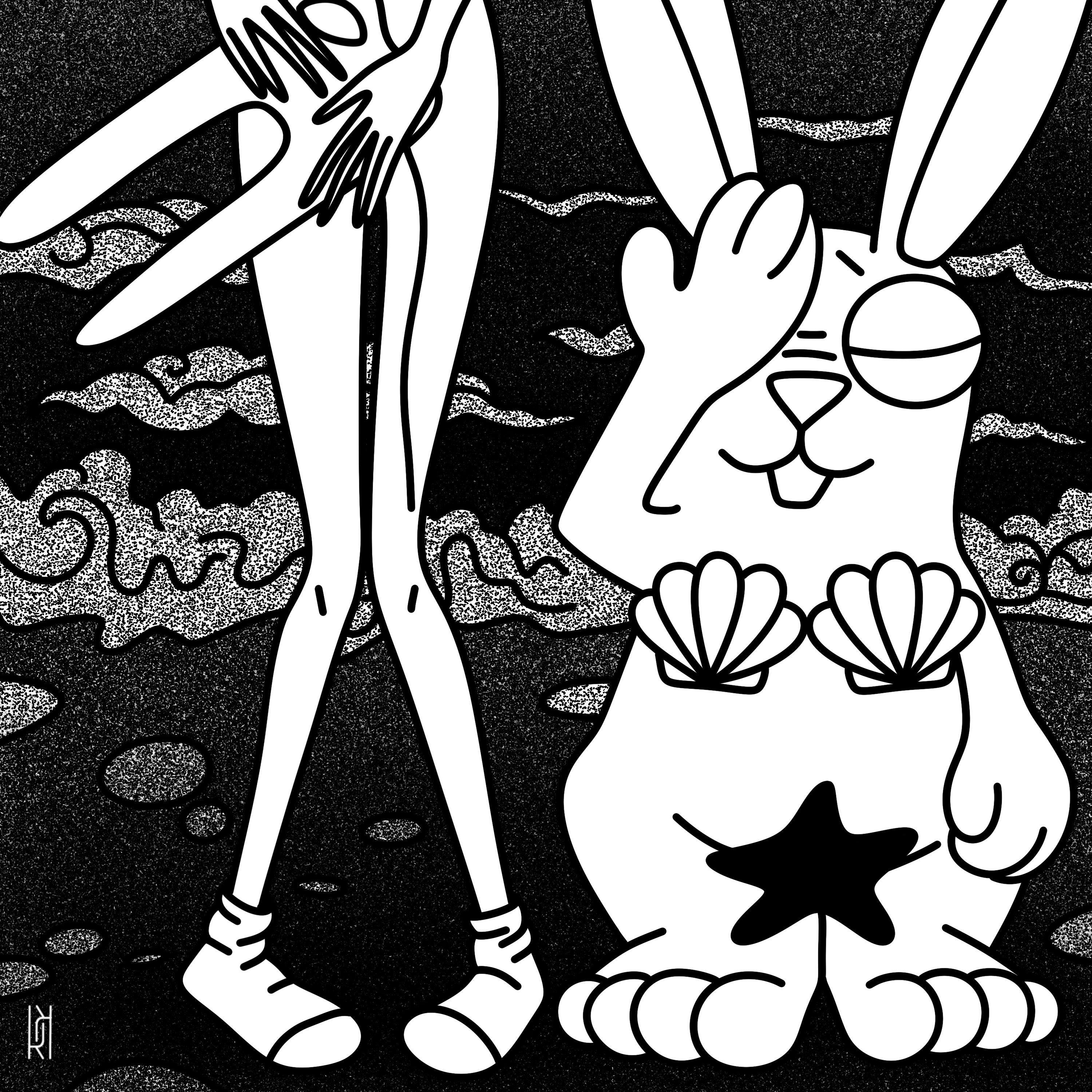 Rabbit illustration — Изображение №12 — Иллюстрация на Dprofile