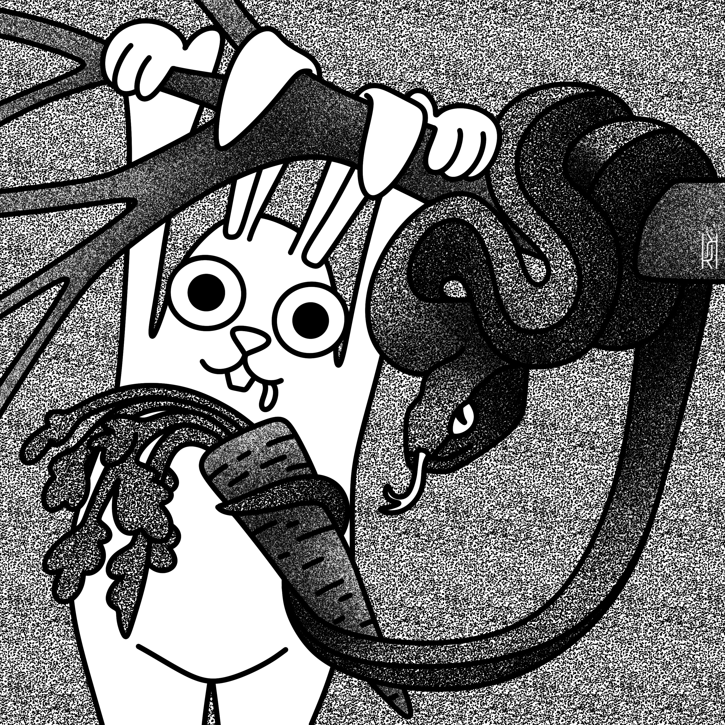 Rabbit illustration — Изображение №25 — Иллюстрация на Dprofile