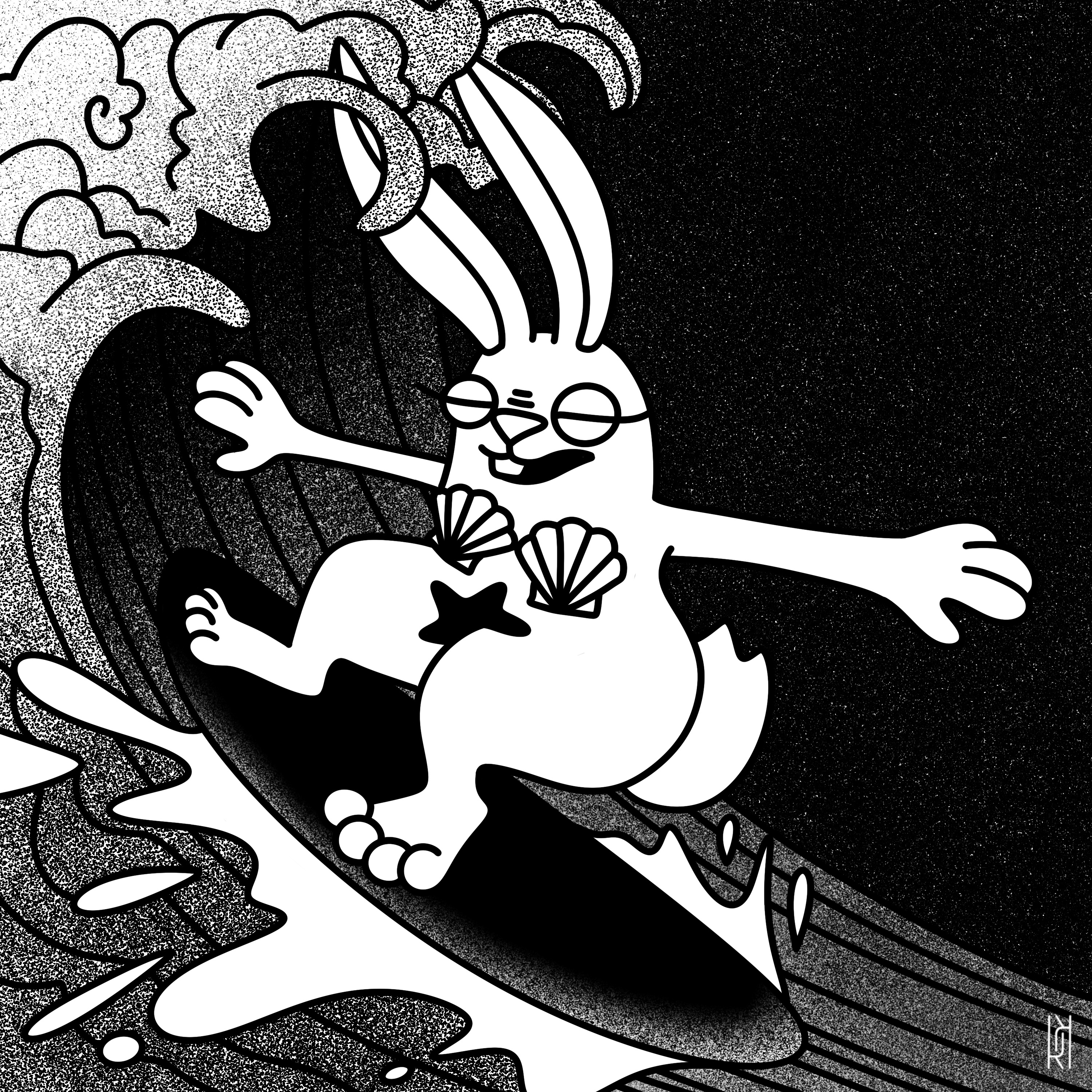 Rabbit illustration — Изображение №4 — Иллюстрация на Dprofile