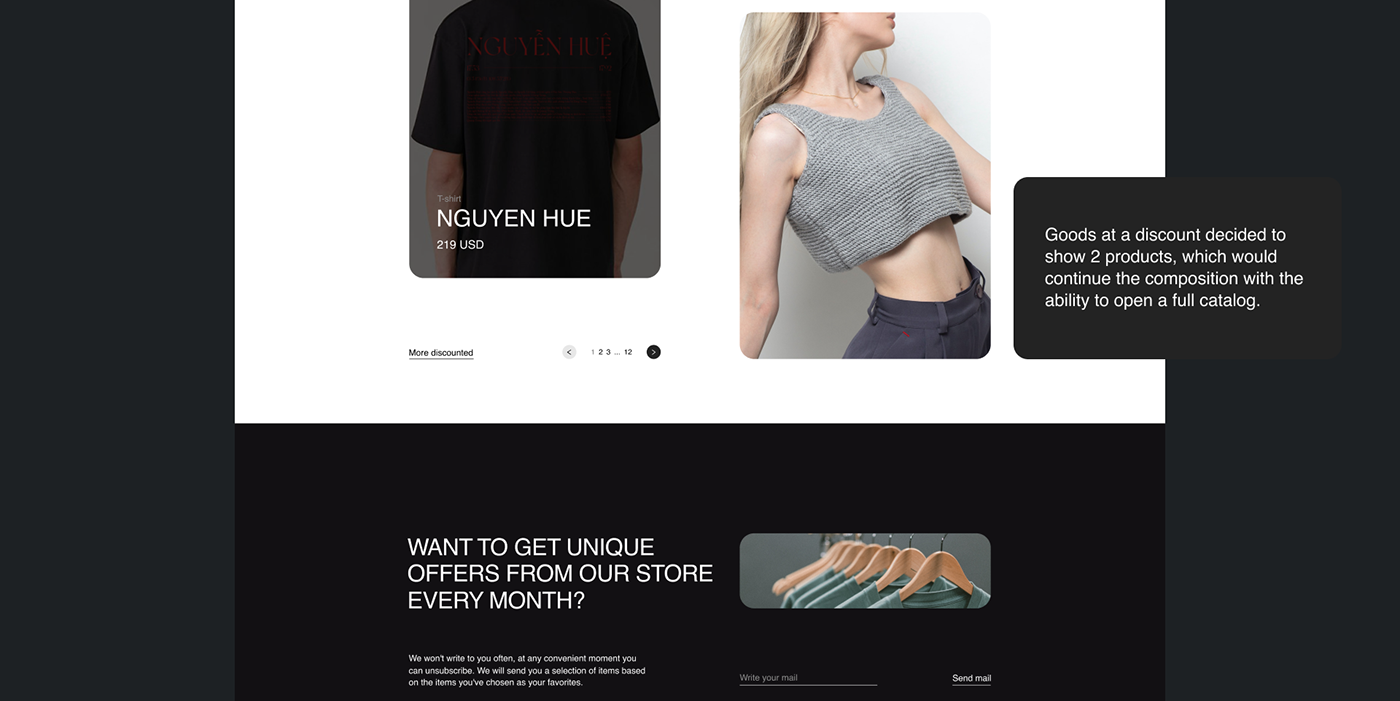 Clothing "Mood" | Online store — Изображение №5 — Интерфейсы на Dprofile