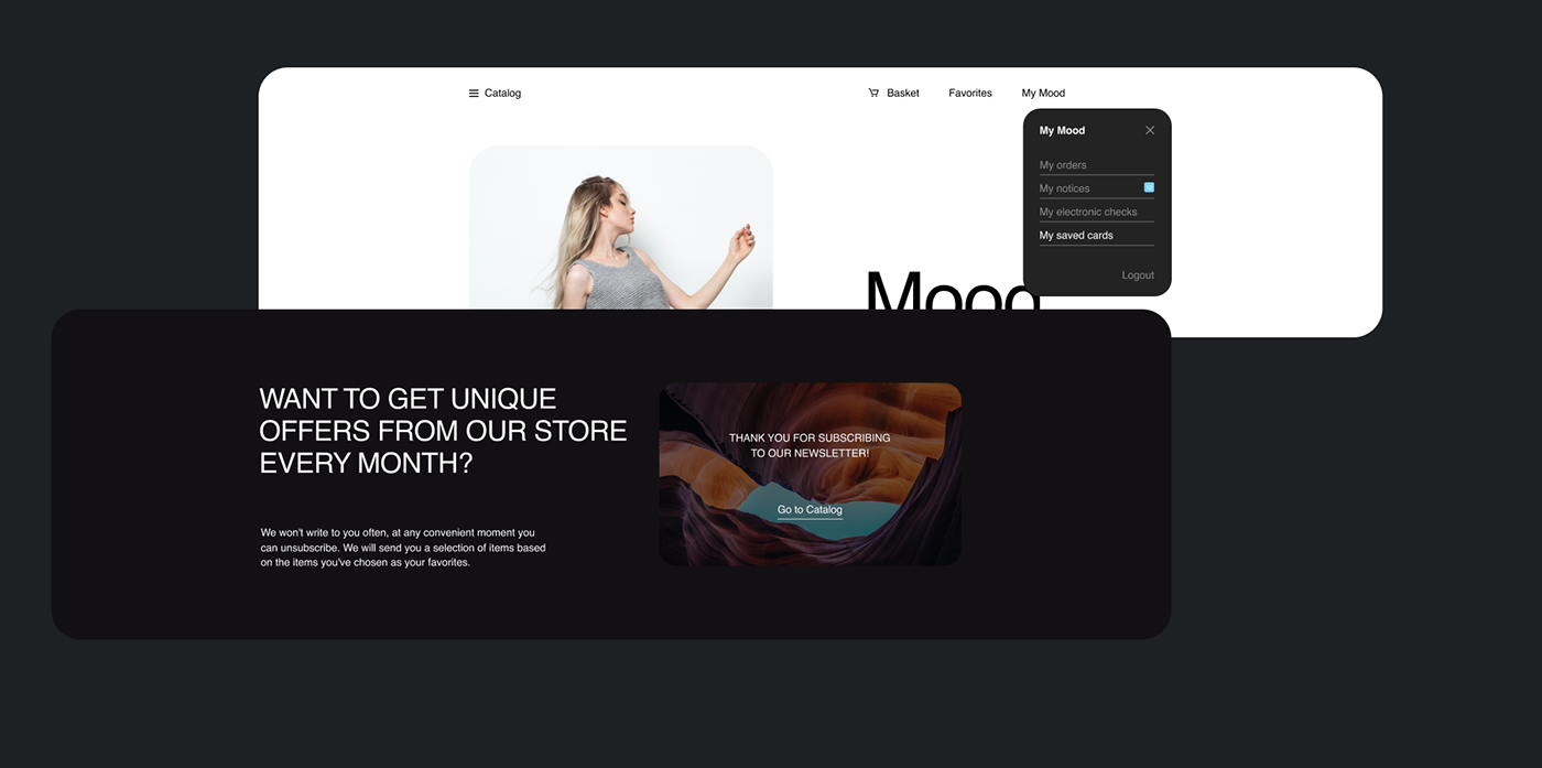 Clothing "Mood" | Online store — Изображение №11 — Интерфейсы на Dprofile