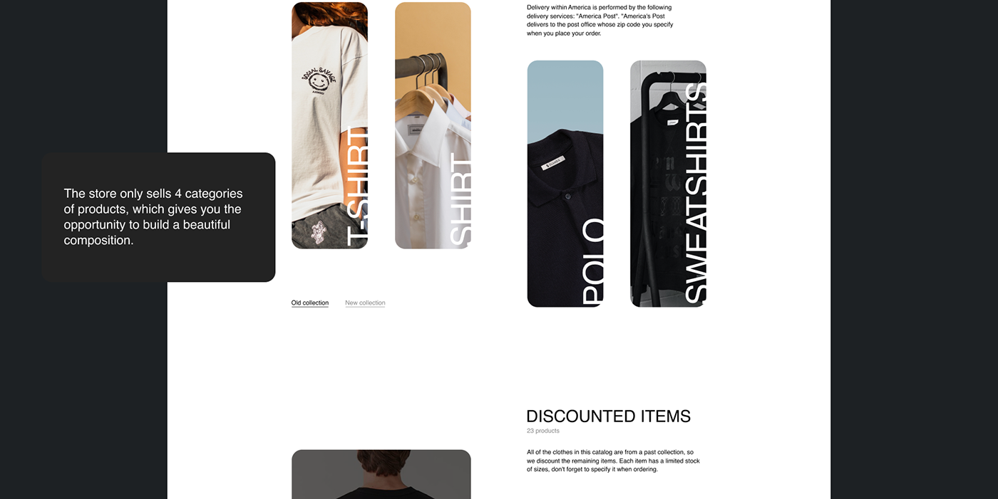 Clothing "Mood" | Online store — Изображение №4 — Интерфейсы на Dprofile