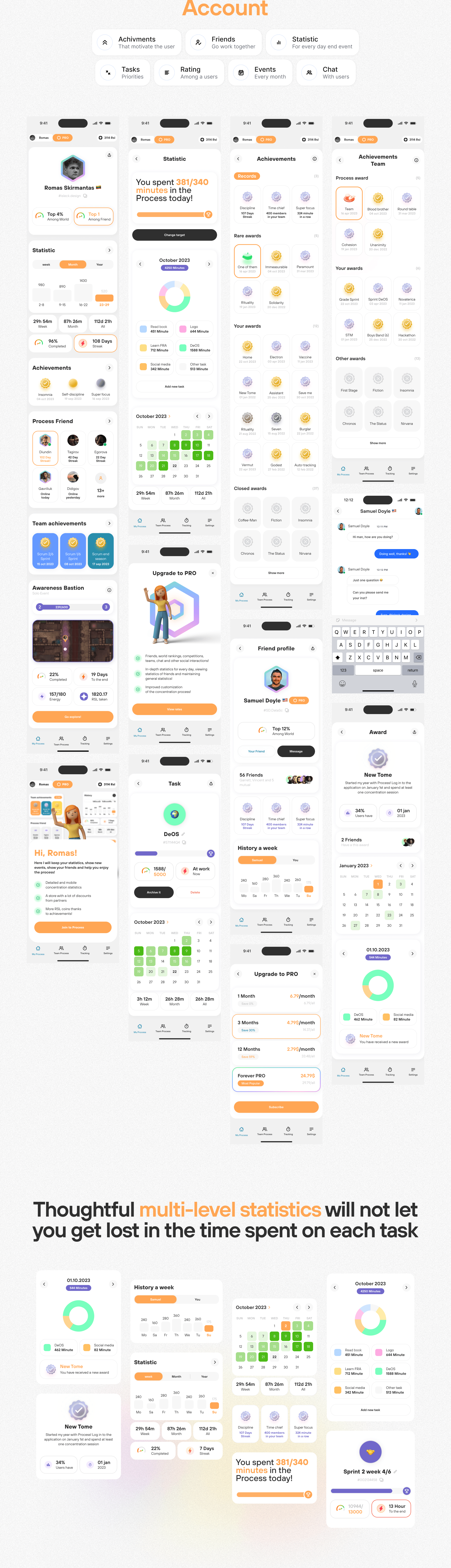Mobile App | Process — Изображение №11 — Интерфейсы на Dprofile