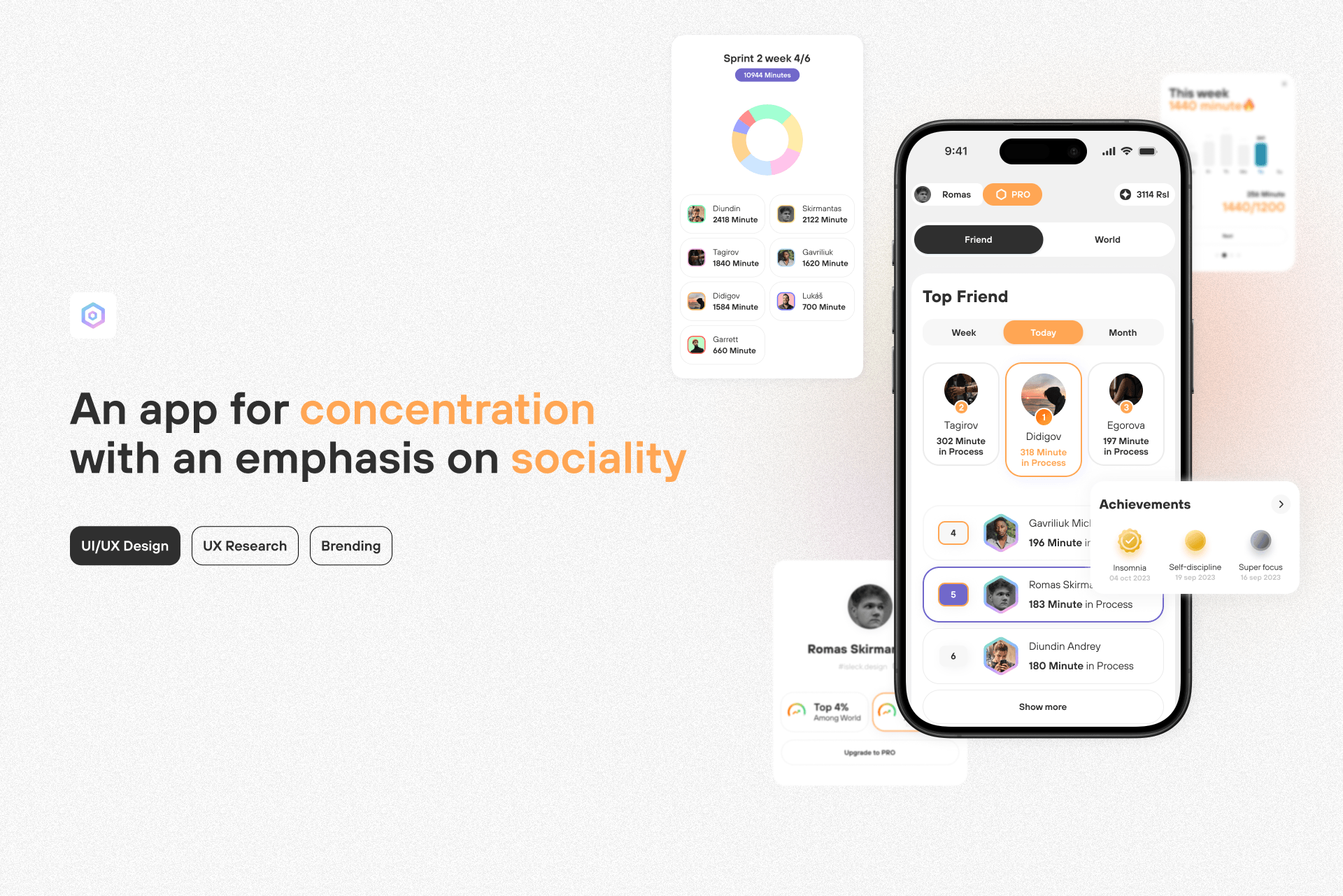 Mobile App | Process — Изображение №1 — Интерфейсы на Dprofile