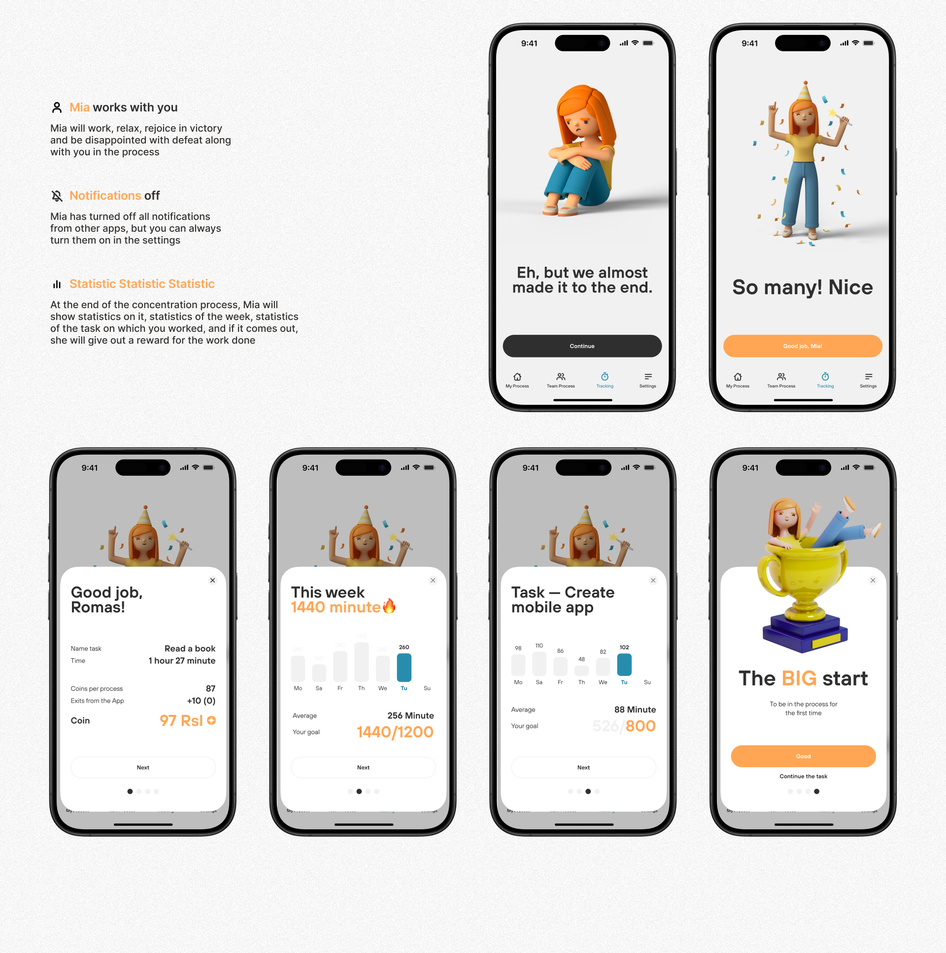 Mobile App | Process — Изображение №10 — Интерфейсы на Dprofile