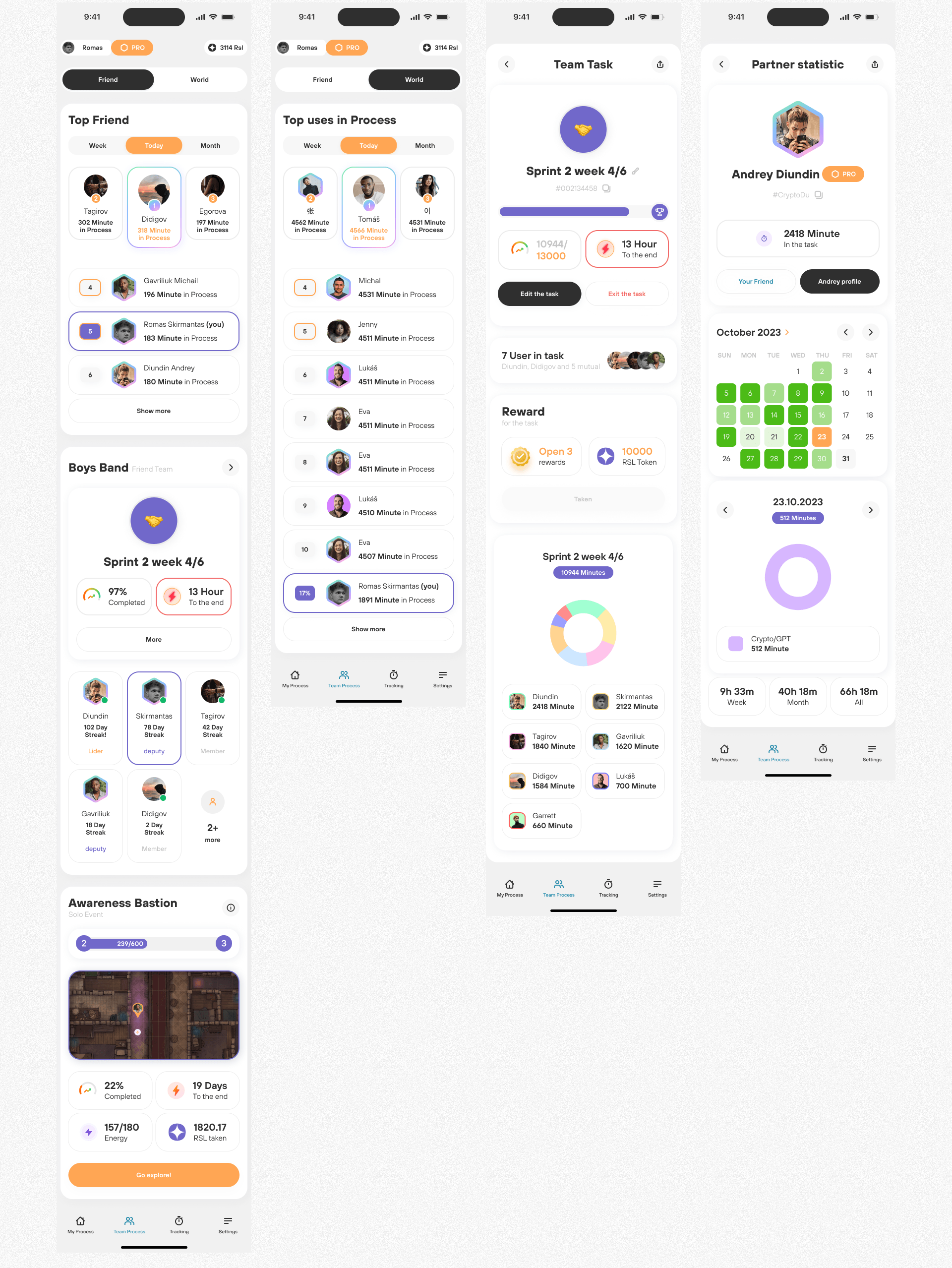 Mobile App | Process — Изображение №13 — Интерфейсы на Dprofile