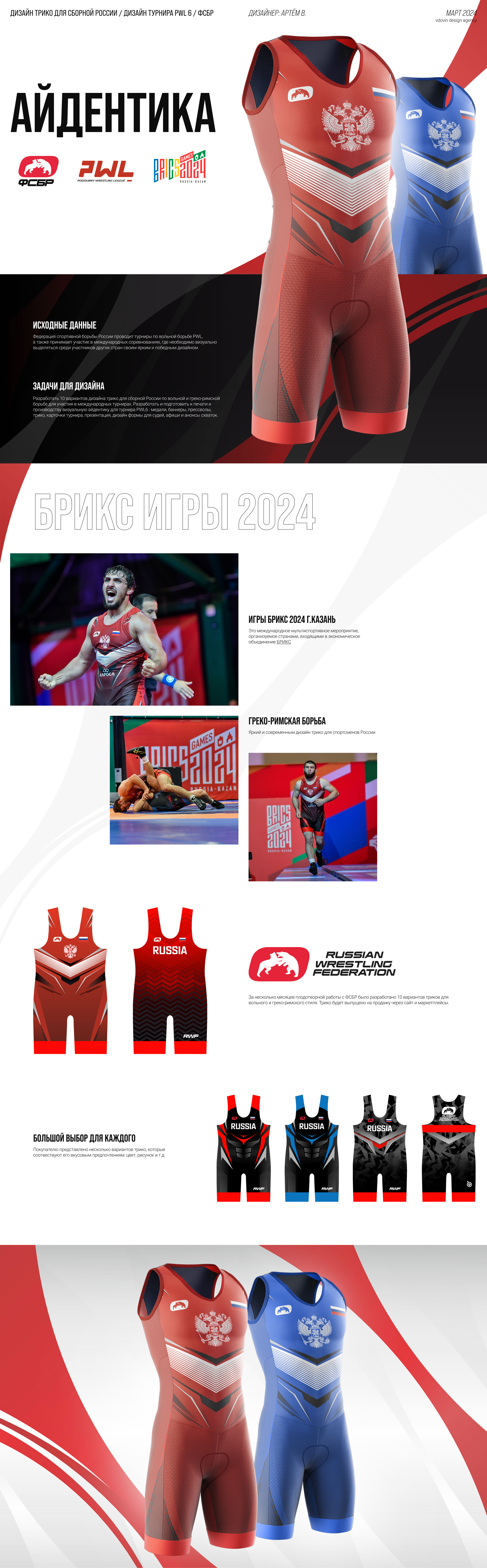 Айдентика для ФСБР/PWL — Изображение №1 — Брендинг на Dprofile