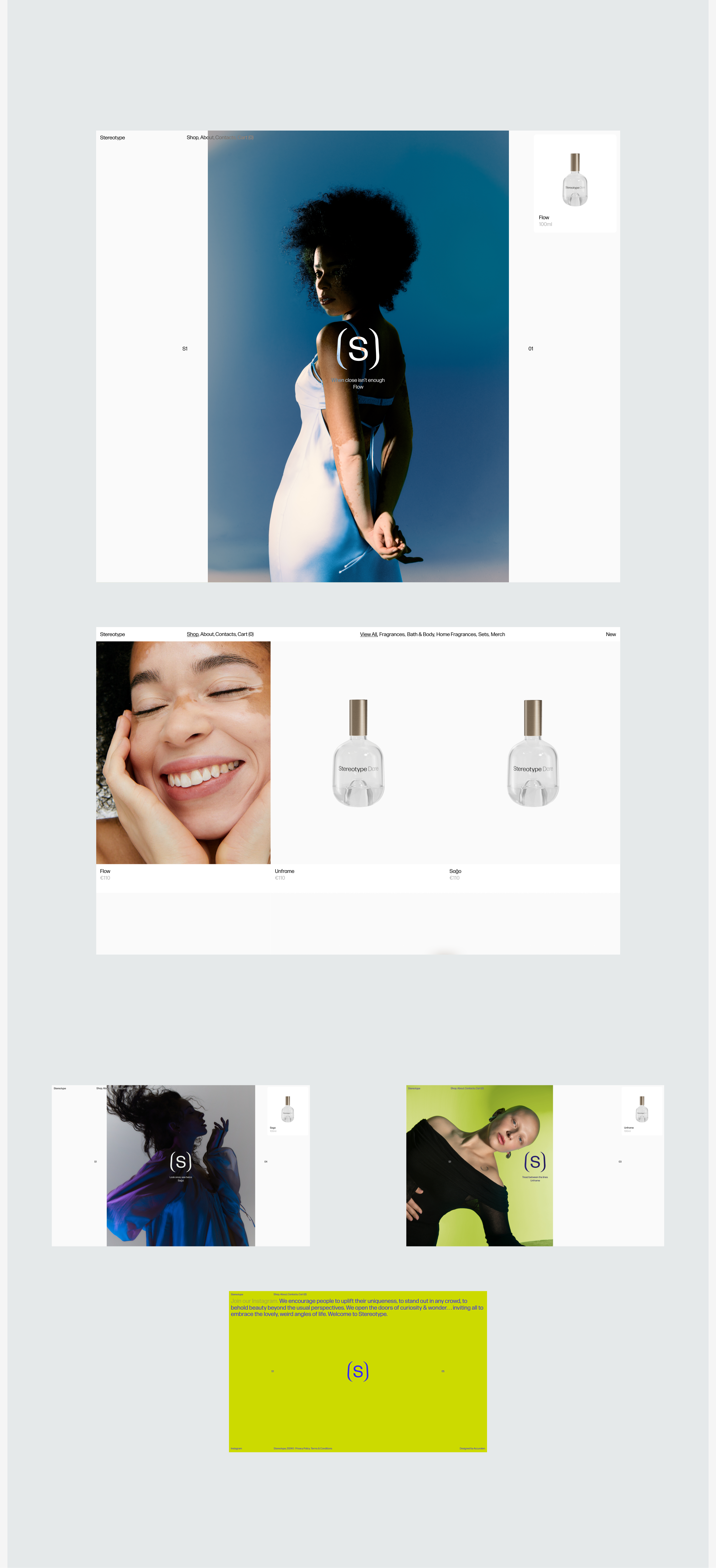 Stereotype. WEB-SITE — Изображение №1 — Интерфейсы, Анимация на Dprofile