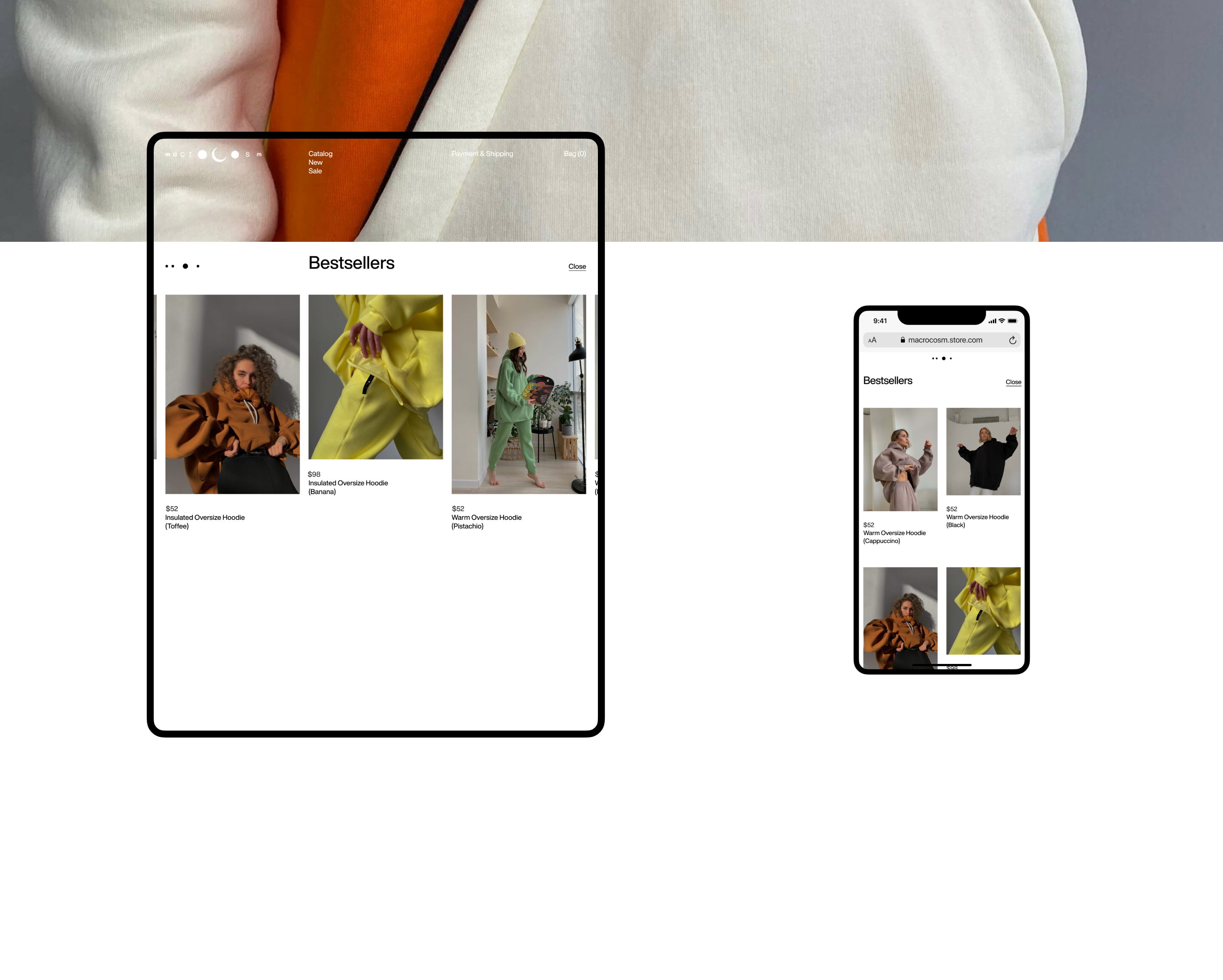Macrocosm.Store — Concept Ecommerce Website — Изображение №10 — Интерфейсы, Анимация на Dprofile