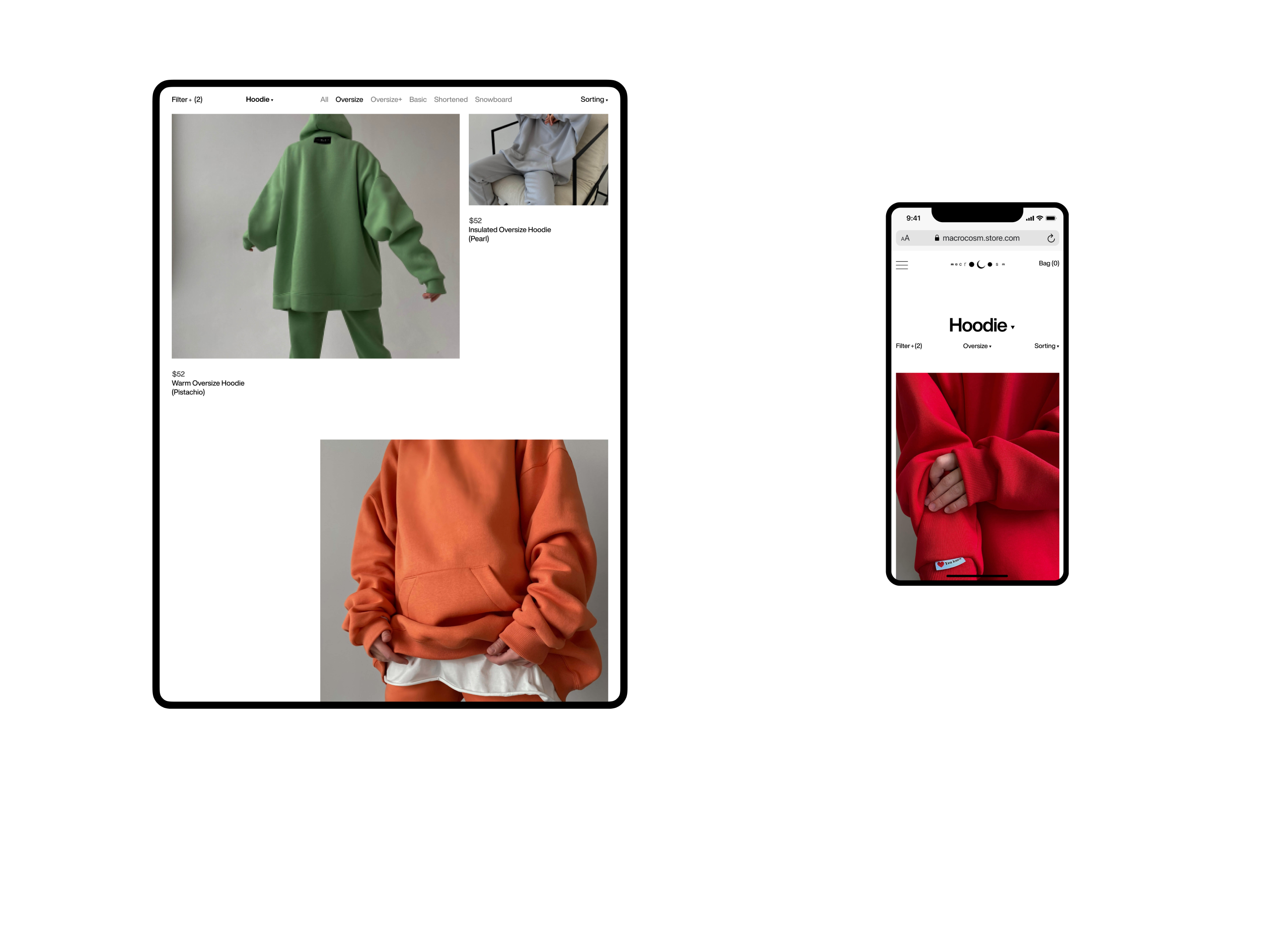 Macrocosm.Store — Concept Ecommerce Website — Изображение №20 — Интерфейсы, Анимация на Dprofile