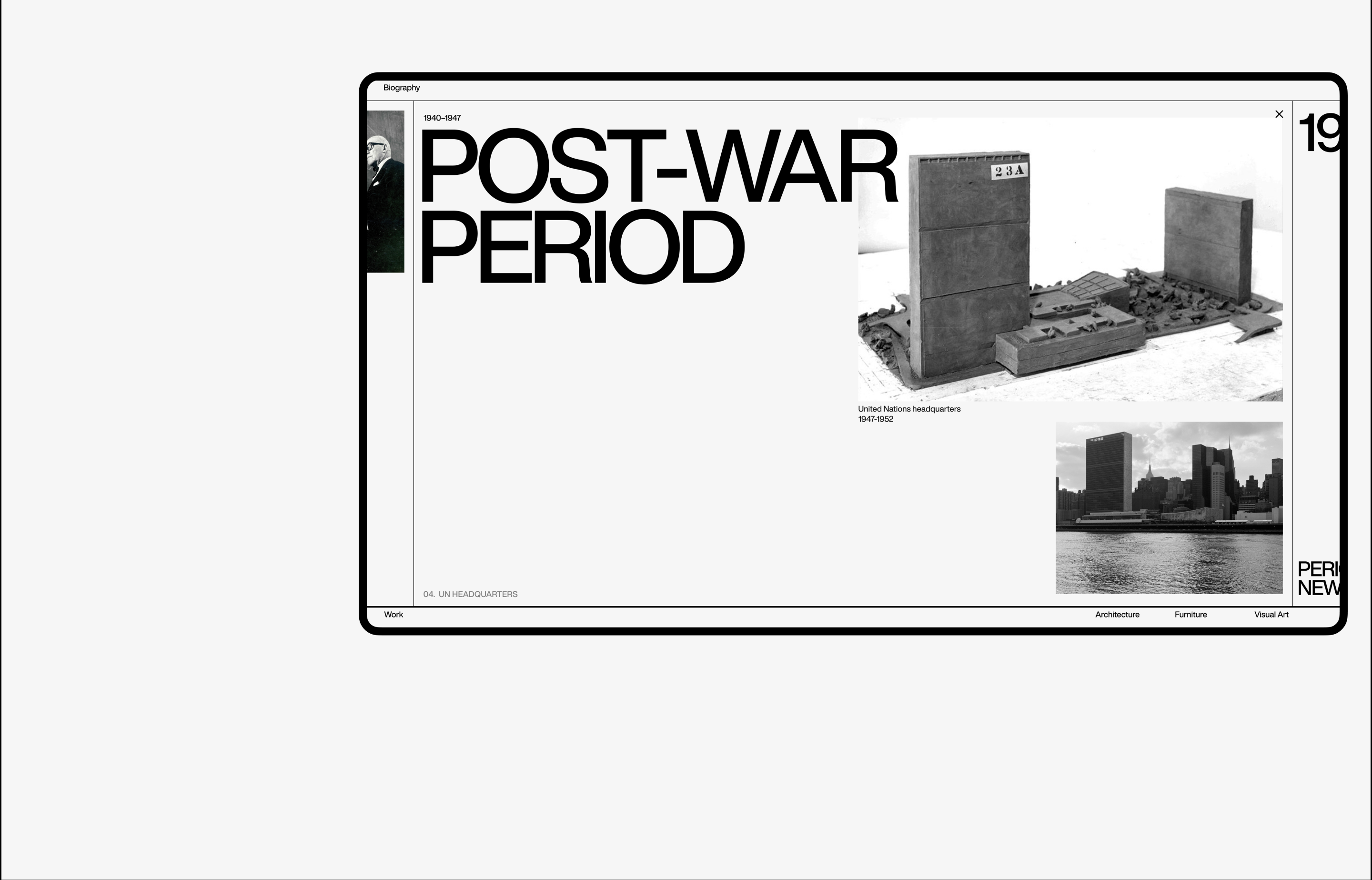 LE CORBUSIER — Website — Изображение №17 — Интерфейсы на Dprofile