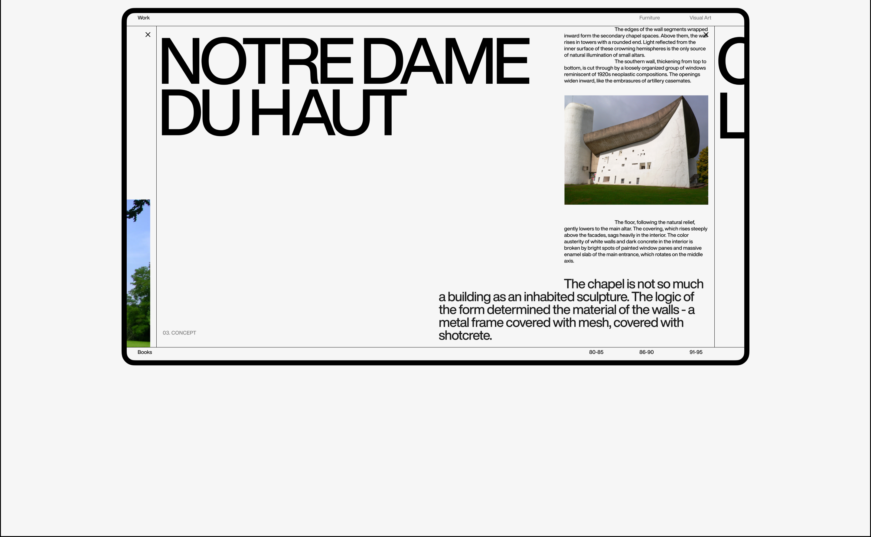 LE CORBUSIER — Website — Изображение №32 — Интерфейсы на Dprofile