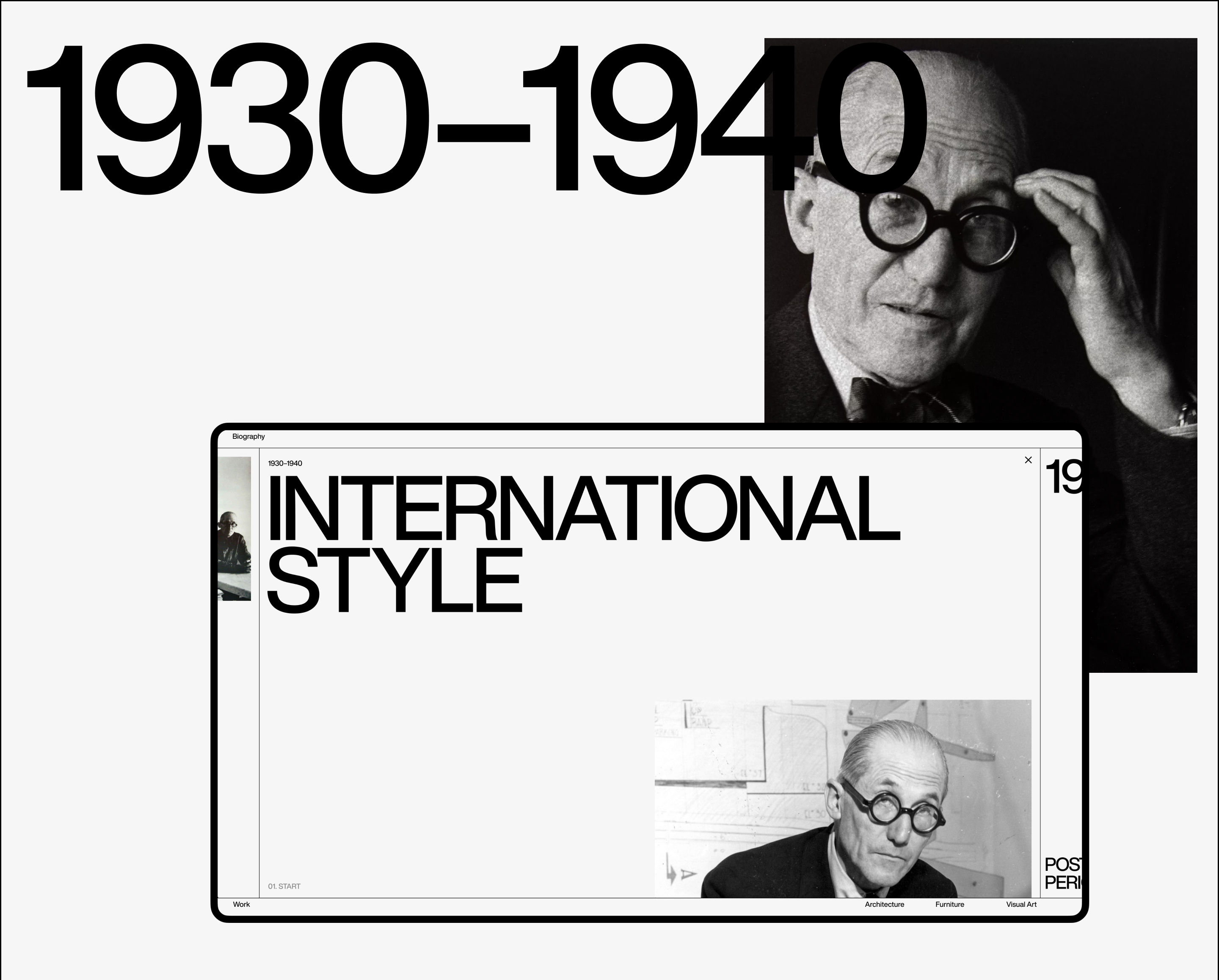 LE CORBUSIER — Website — Изображение №14 — Интерфейсы на Dprofile