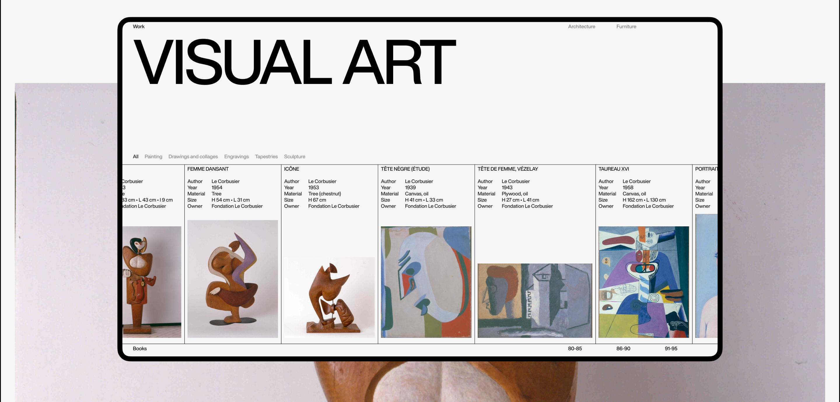 LE CORBUSIER — Website — Изображение №25 — Интерфейсы на Dprofile