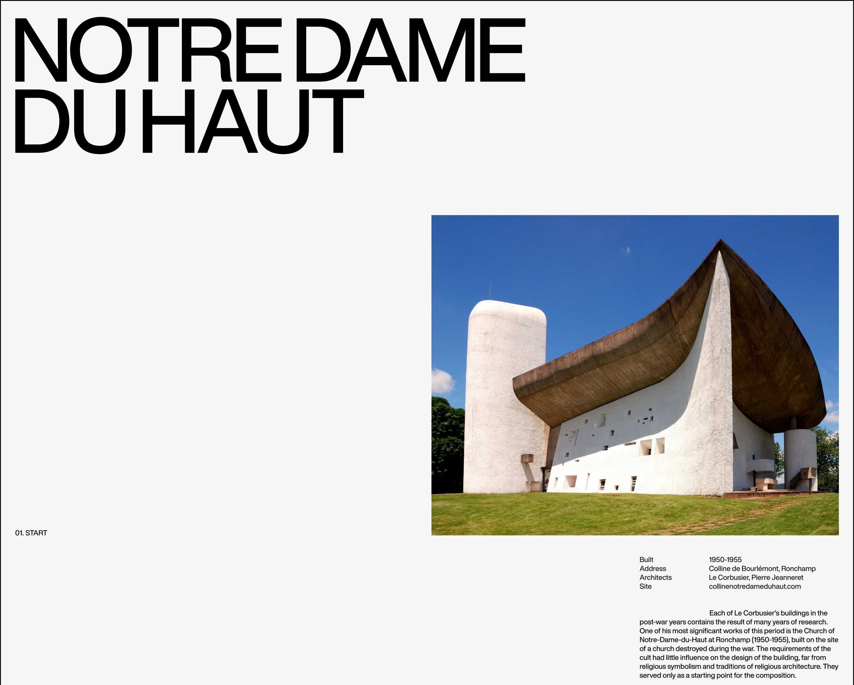 LE CORBUSIER — Website — Изображение №28 — Интерфейсы на Dprofile