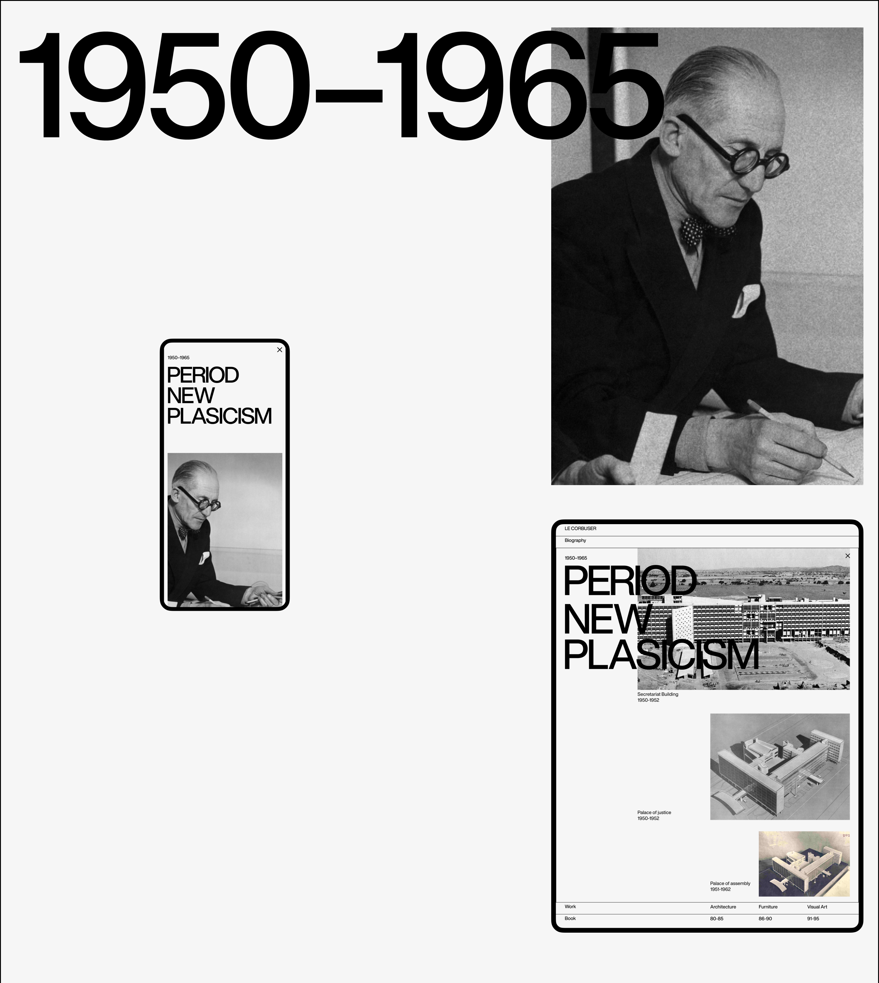 LE CORBUSIER — Website — Изображение №18 — Интерфейсы на Dprofile