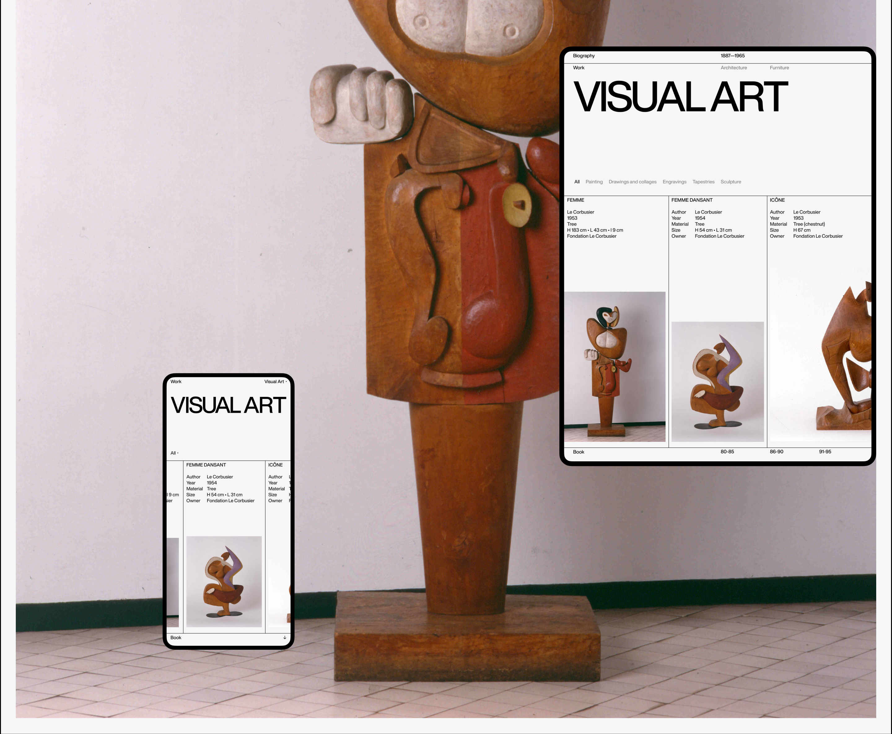 LE CORBUSIER — Website — Изображение №26 — Интерфейсы на Dprofile