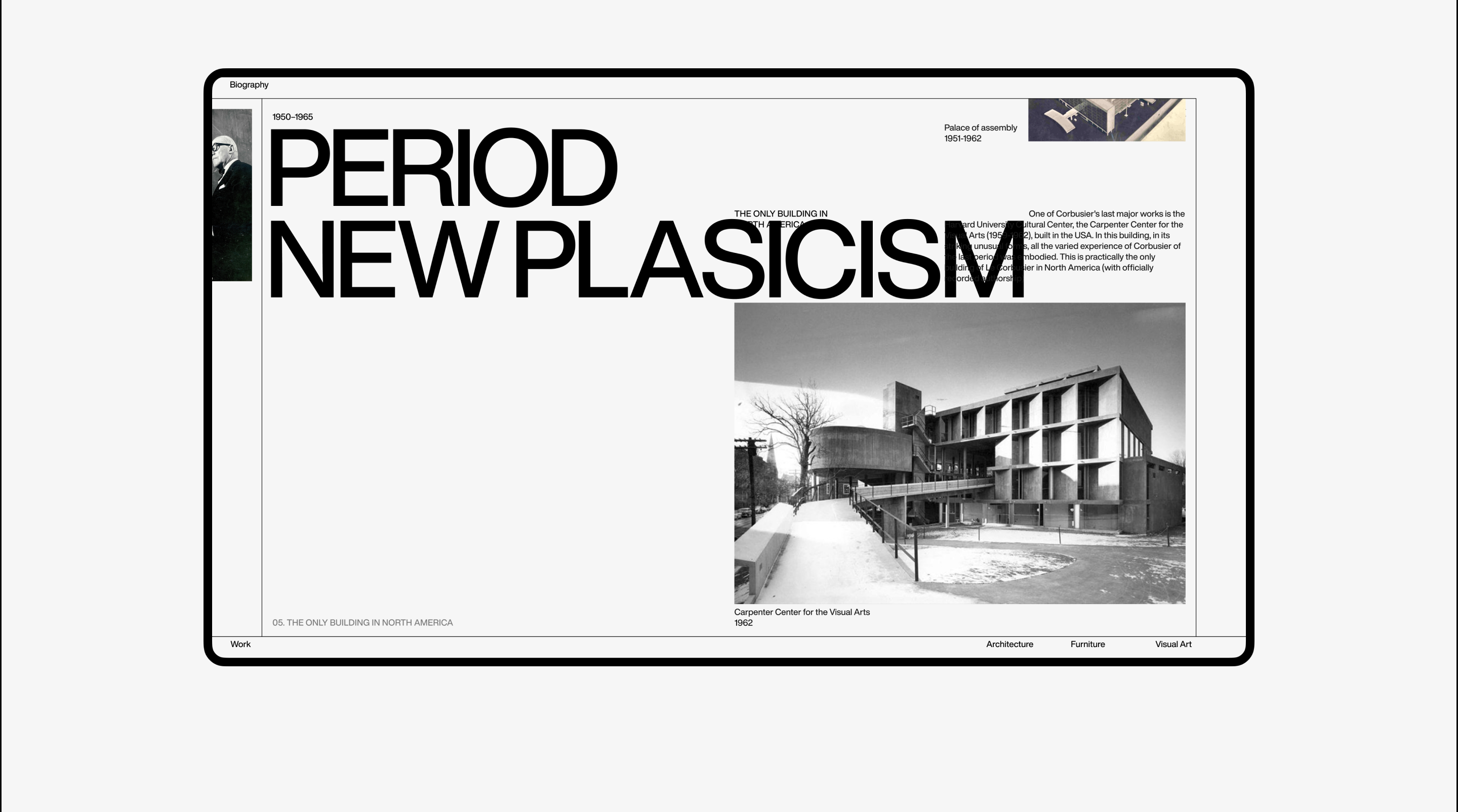 LE CORBUSIER — Website — Изображение №19 — Интерфейсы на Dprofile