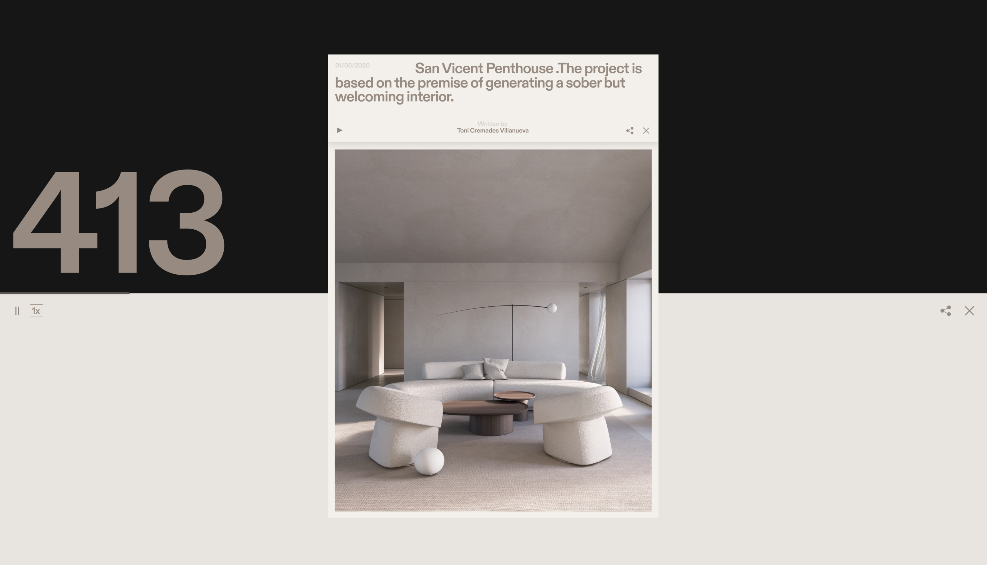 H.V.H Architecture — Изображение №14 — Интерфейсы, 3D на Dprofile