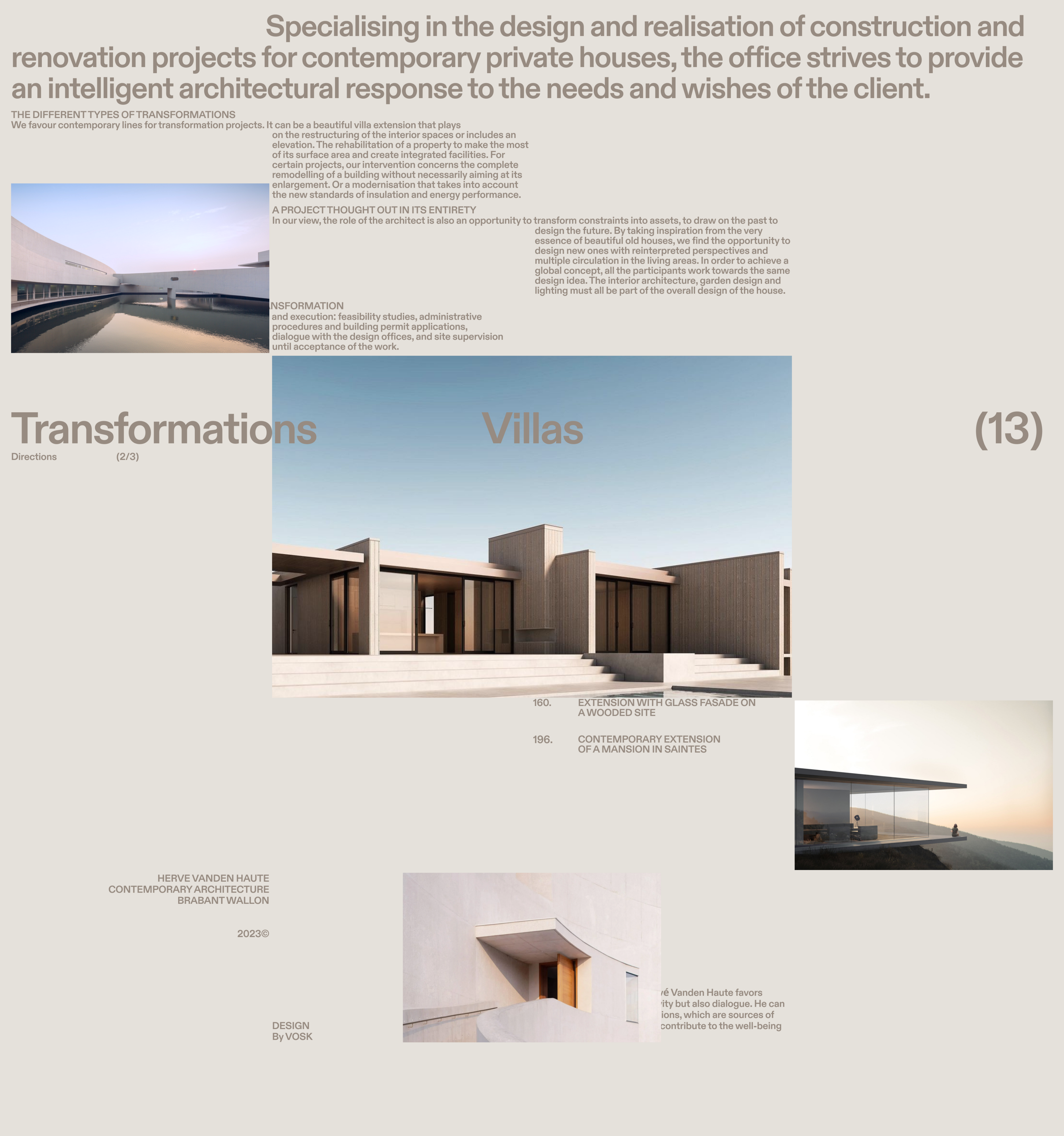 H.V.H Architecture — Изображение №1 — Интерфейсы, 3D на Dprofile