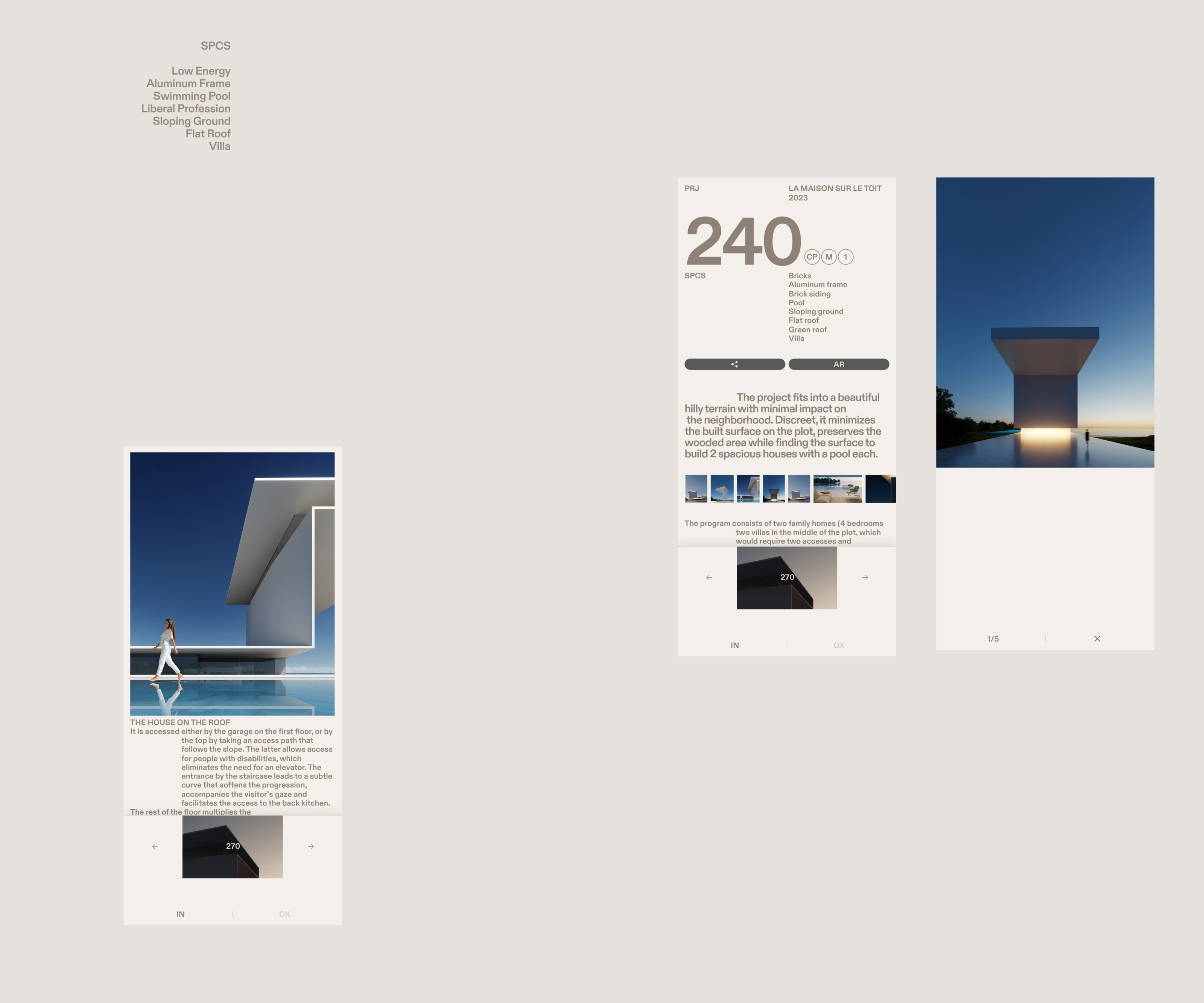 H.V.H Architecture — Изображение №9 — Интерфейсы, 3D на Dprofile