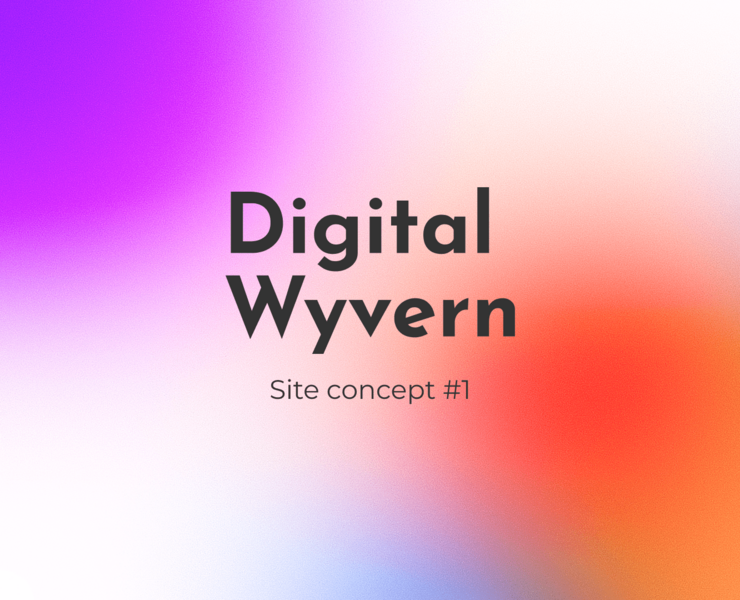 DigitalWyvern — web studio website на Dprofile