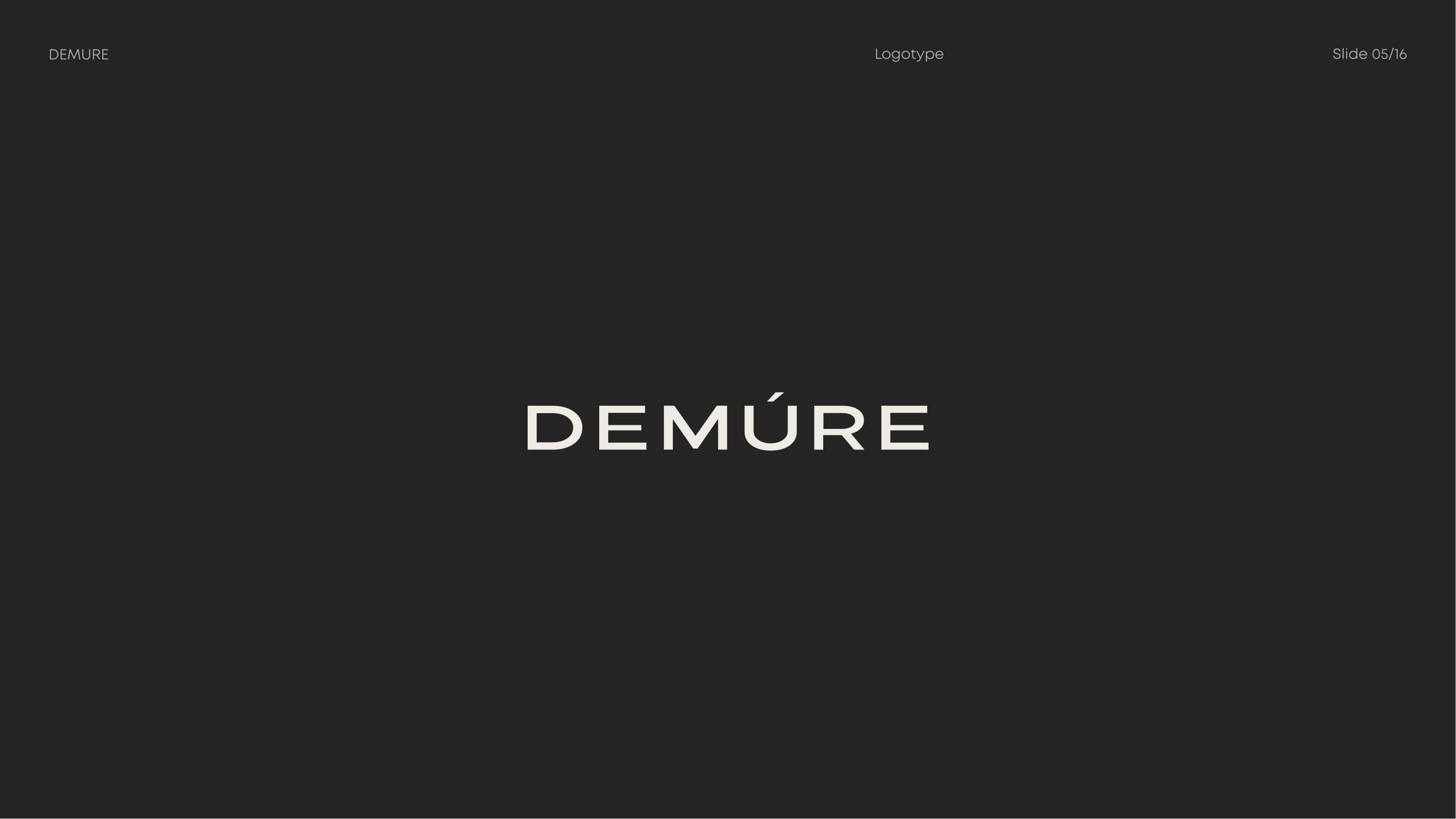 DEMURE | Brand Identity — Изображение №5 — Брендинг на Dprofile