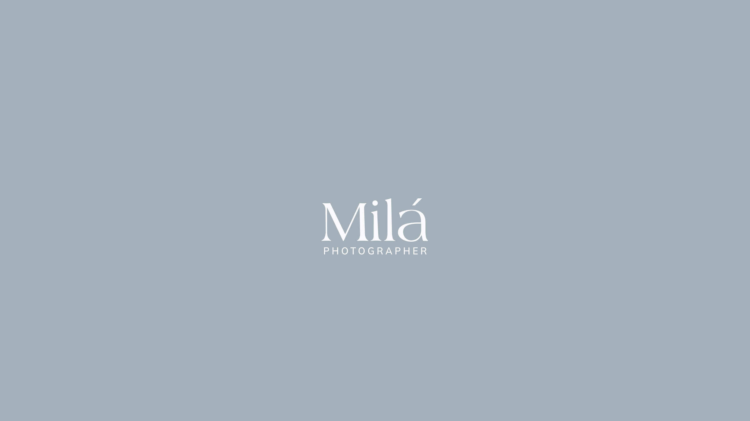 Mila Photographer | Brand Identity — Изображение №1 — Брендинг на Dprofile